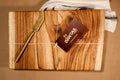 Live Edge Teak Cutting Board