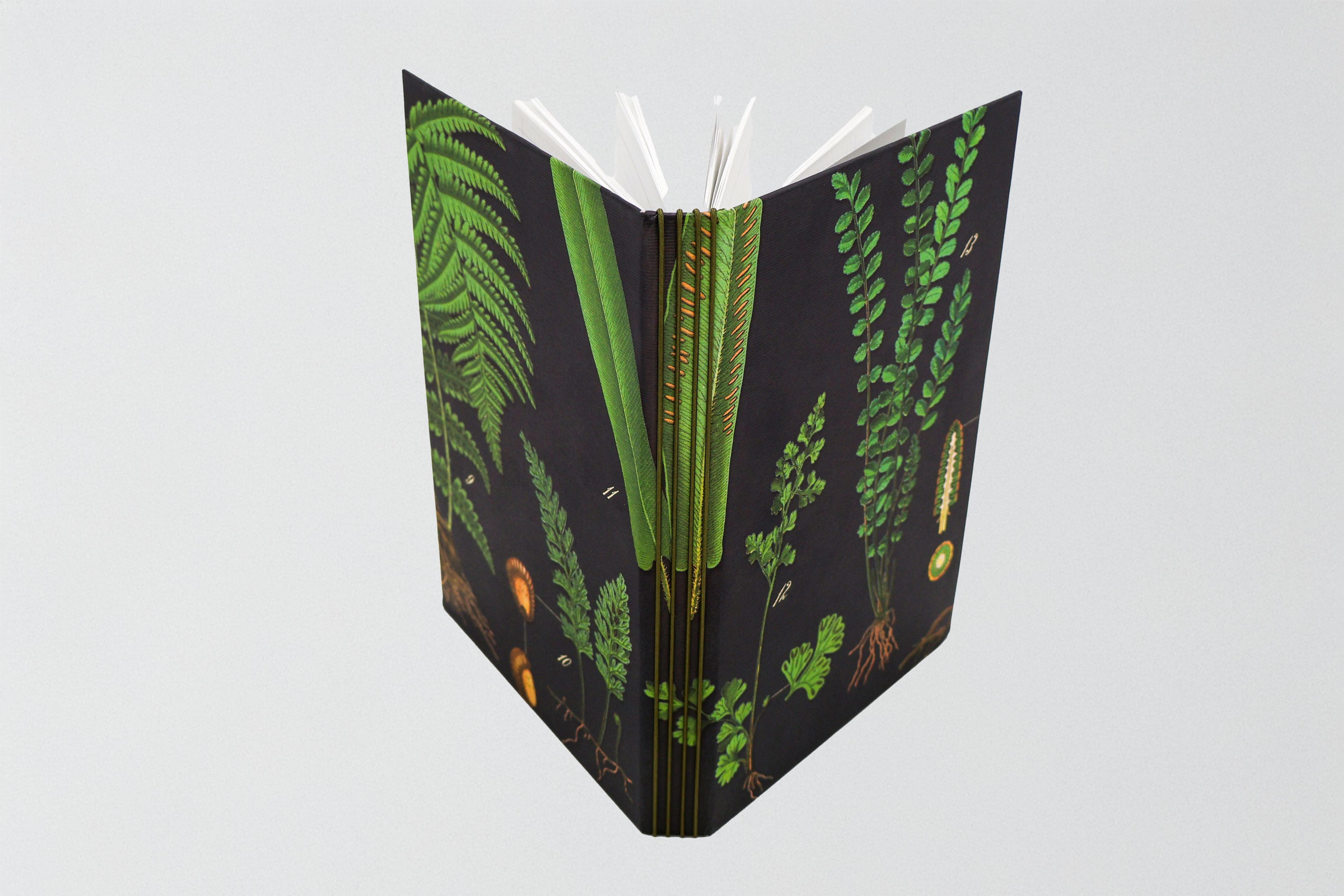 Fern Refillable Grid Journal