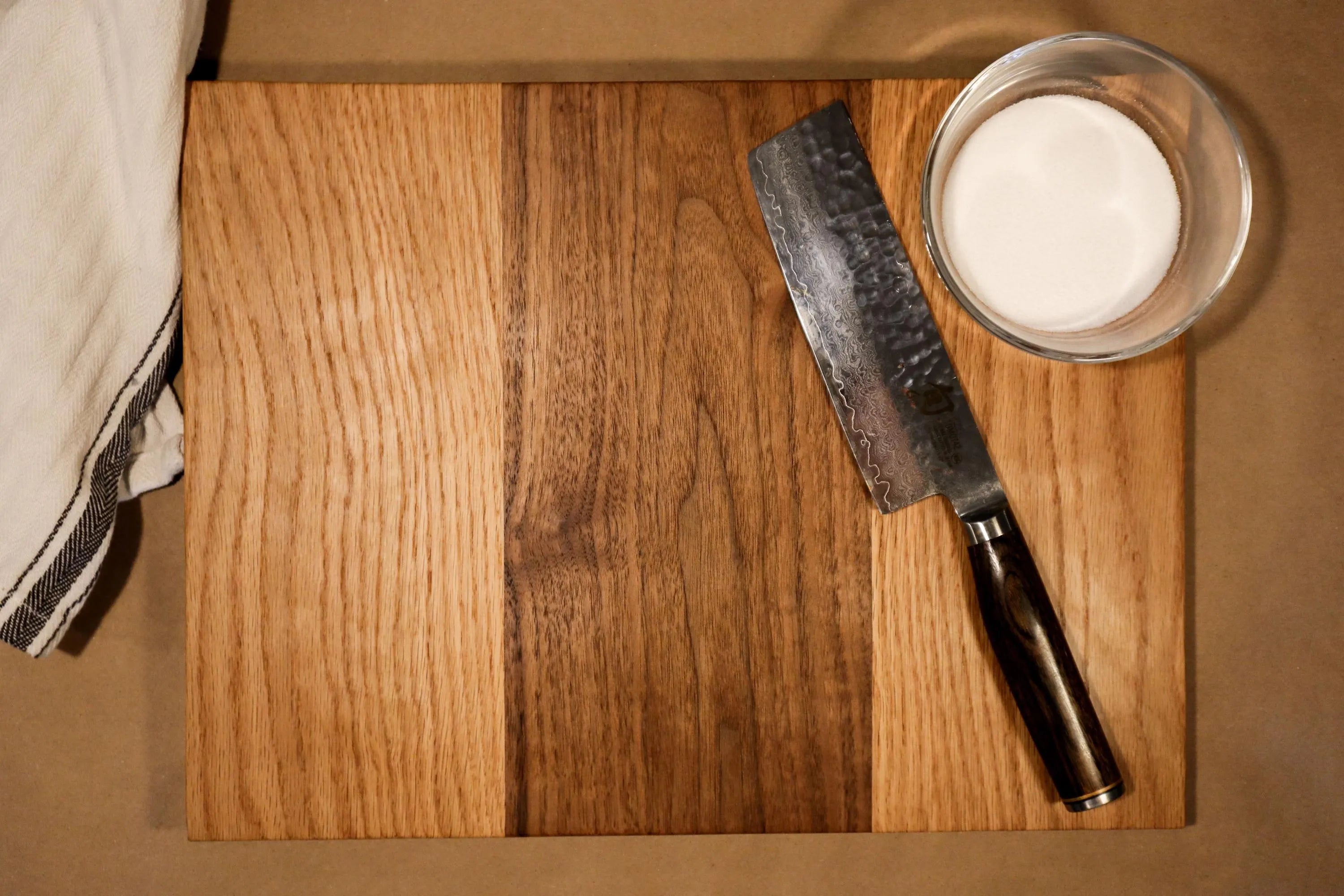 Oak & Walnut Cutting Board
