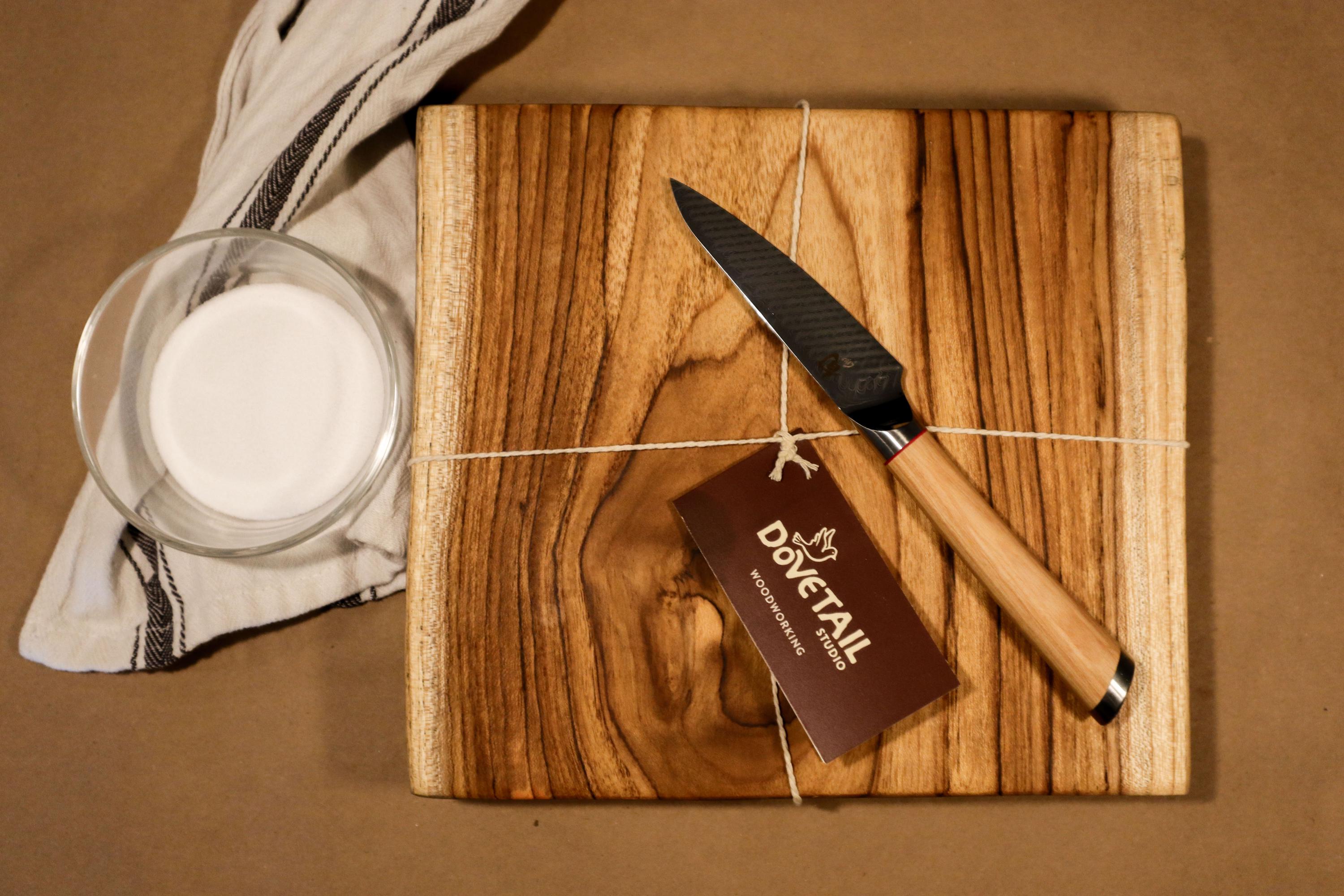 Live Edge Teak Board