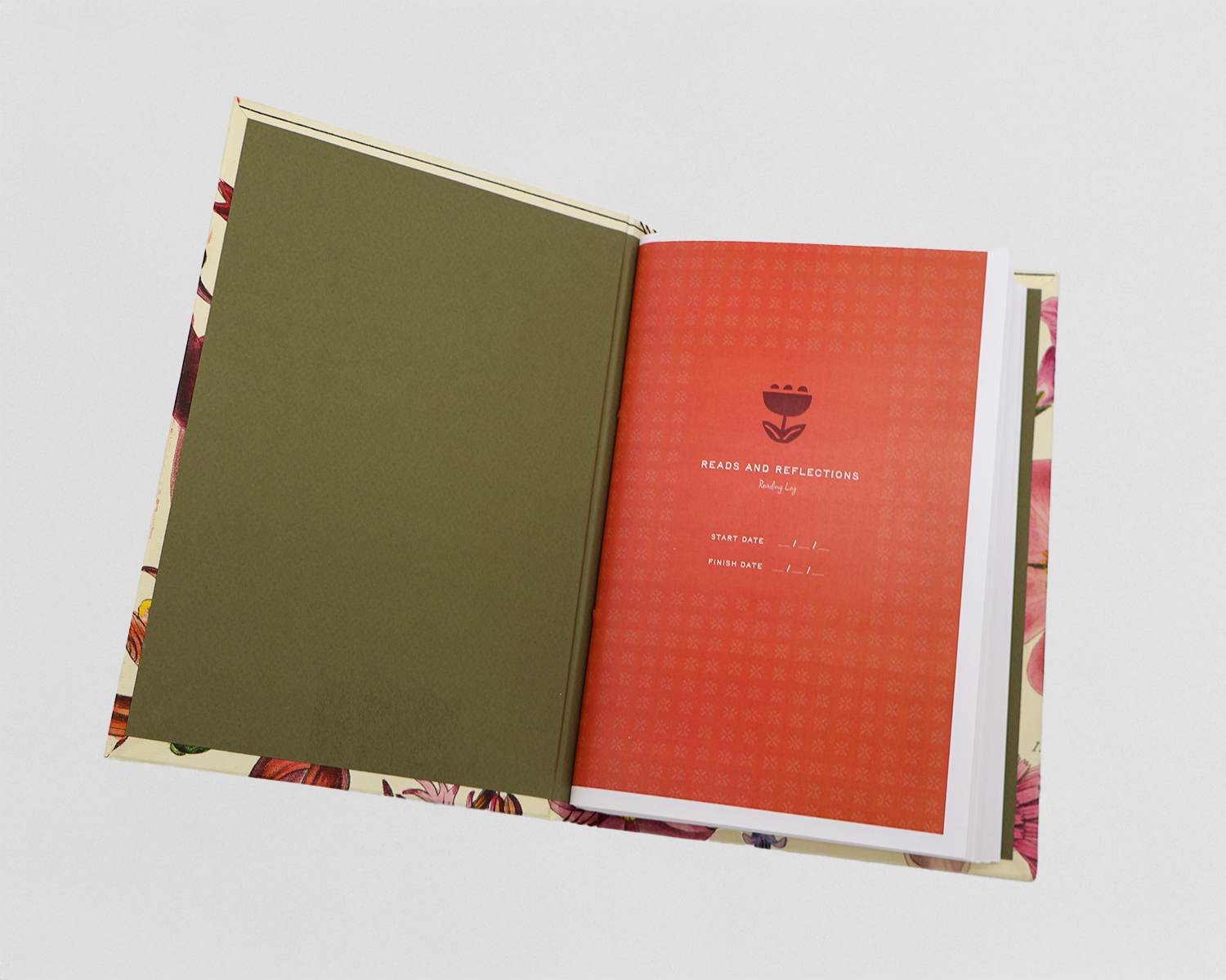 Floral Reading Log