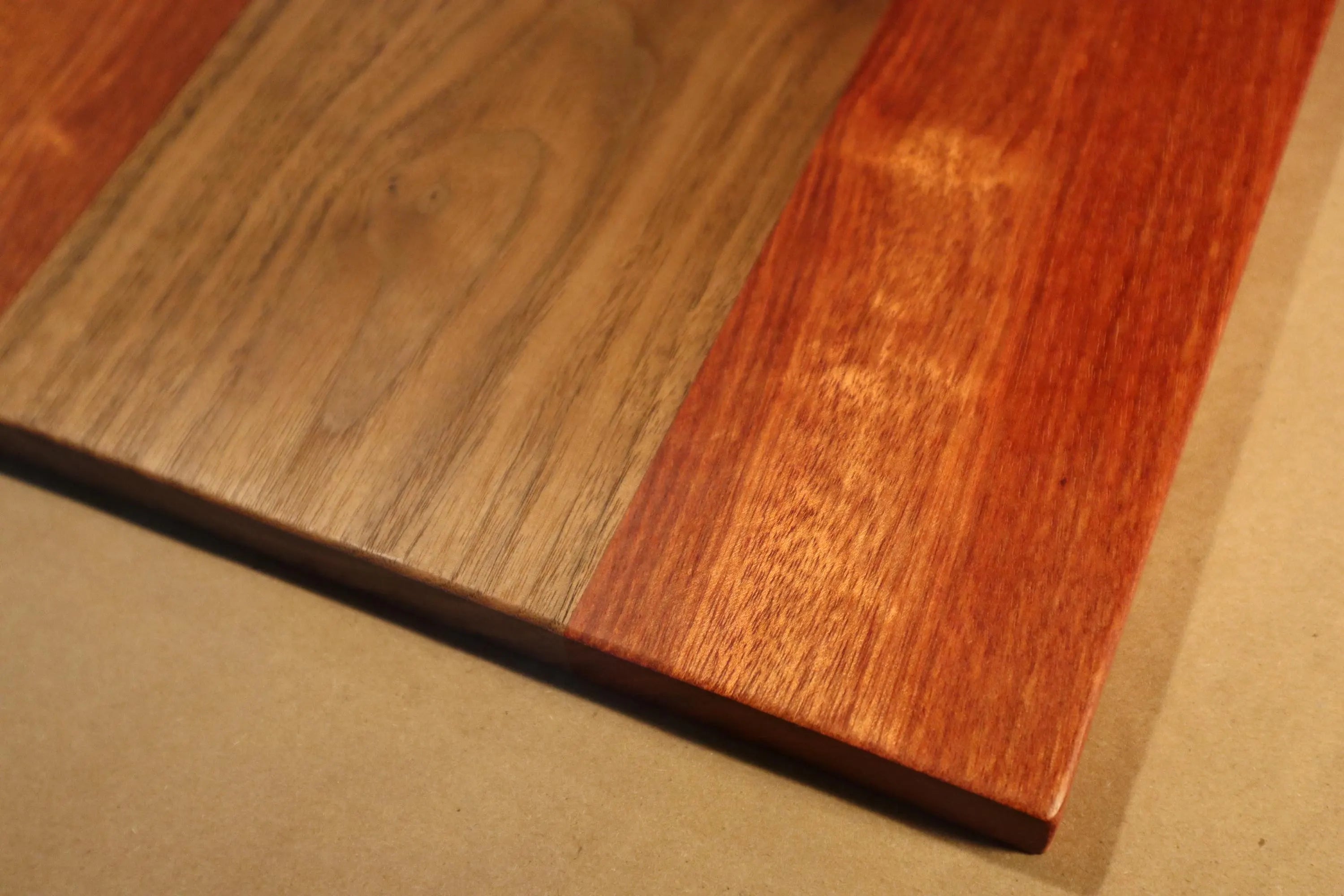 Blood Wood & Walnut Cutting Board