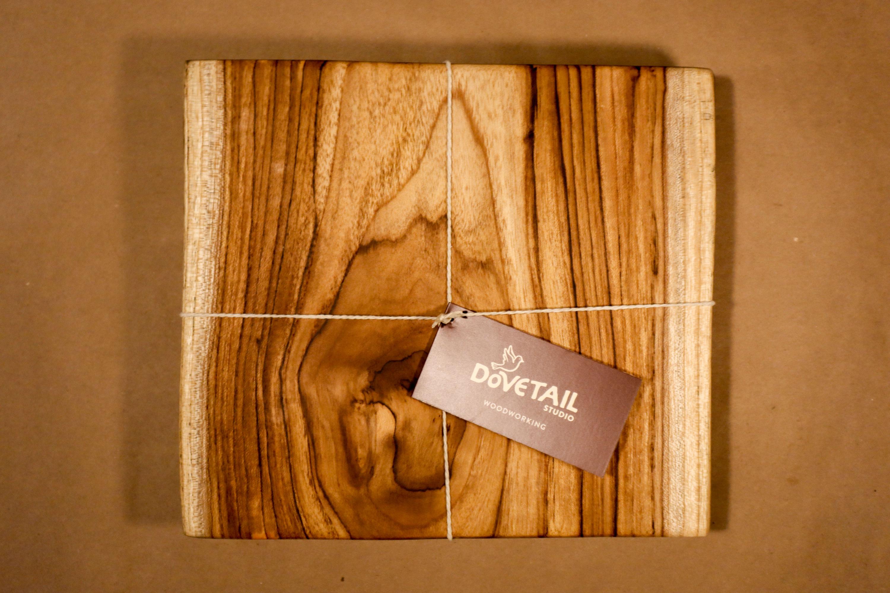 Live Edge Teak Board