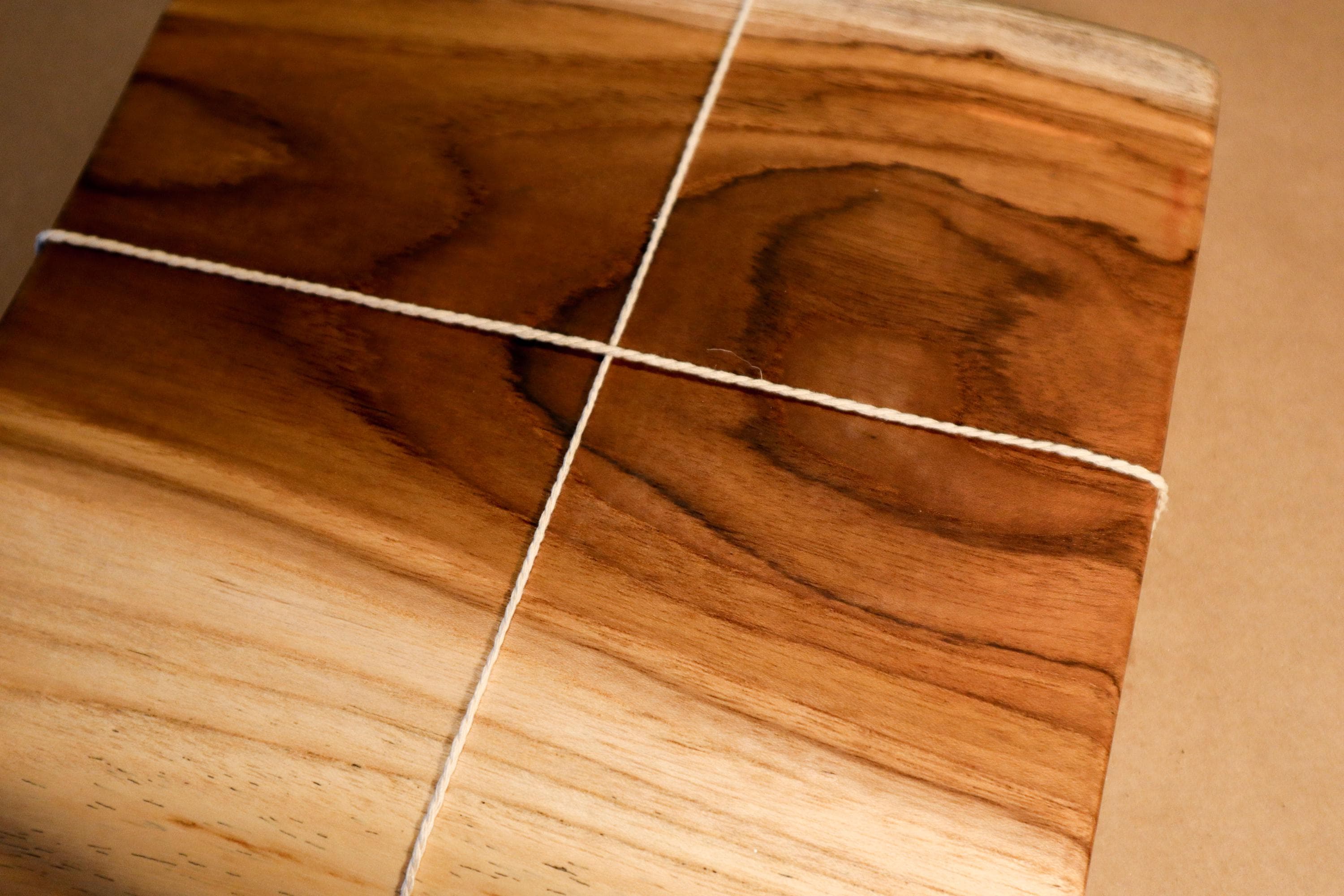 Live Edge Teak Board