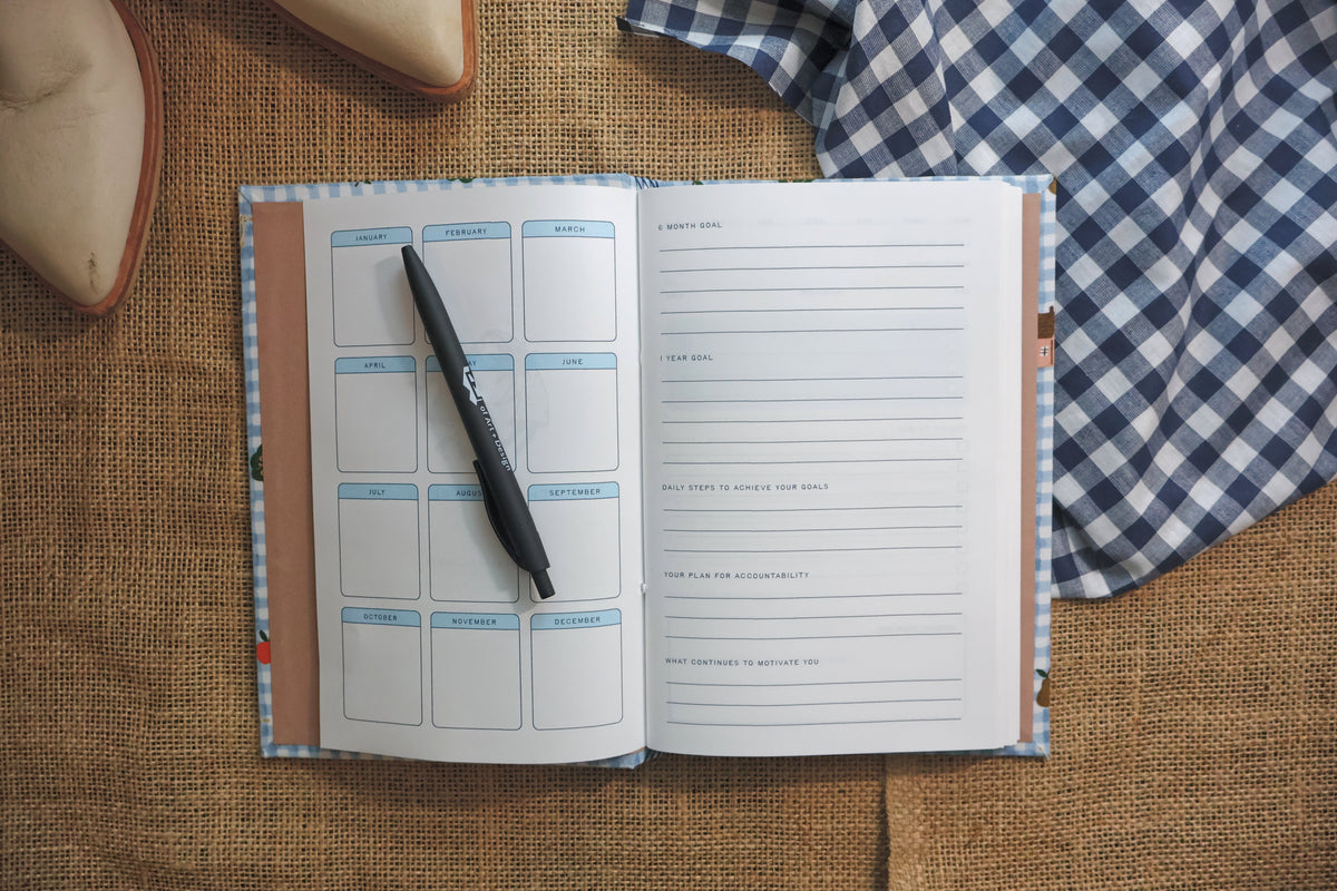 Fall Checkered Daily Planner
