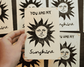 You're my Sunshine Linocut Print