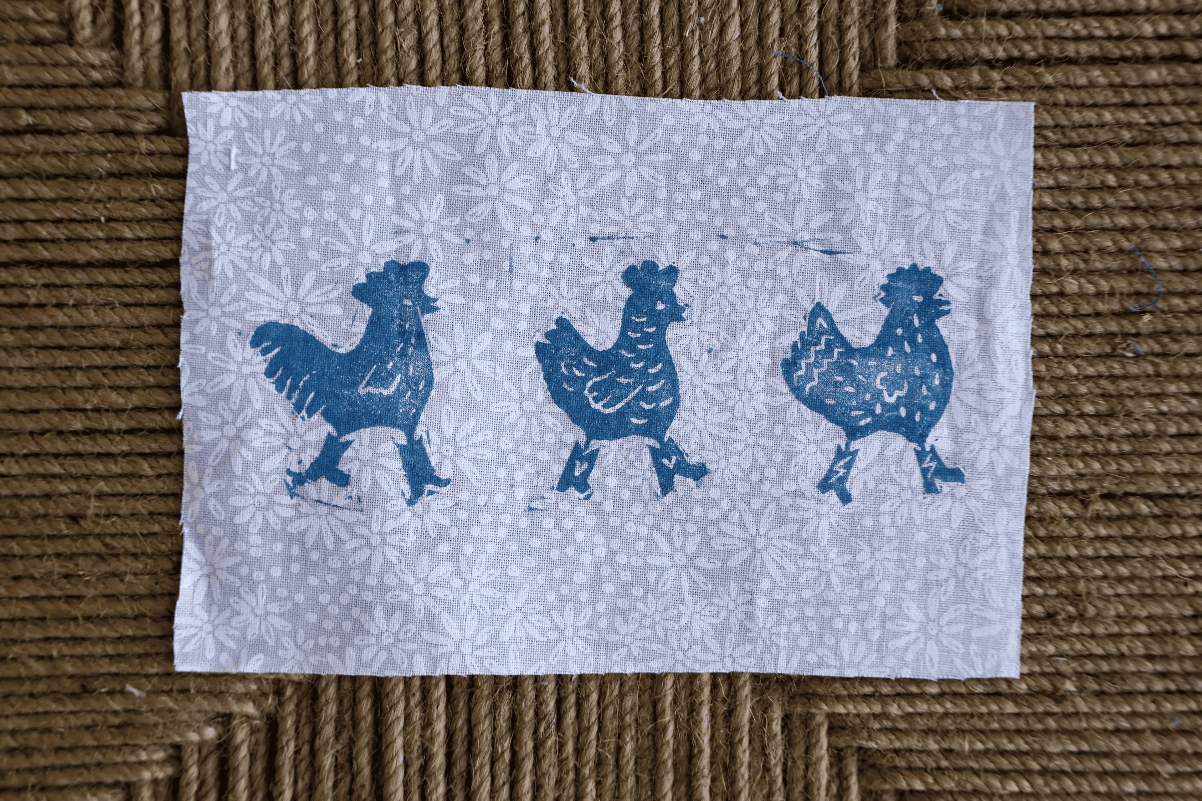 Chicken Sew-On Patch