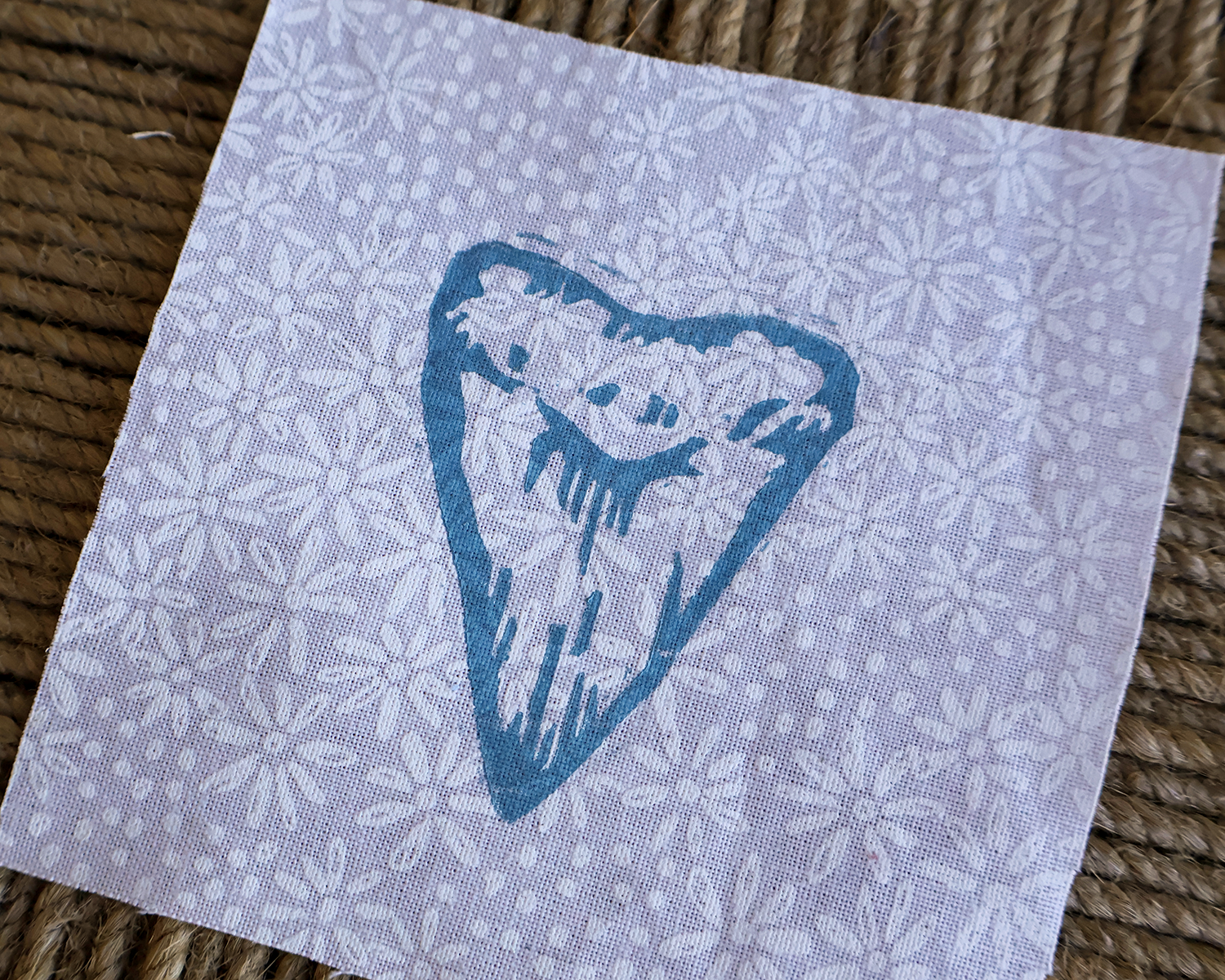 Shark Tooth Sew-On Patch