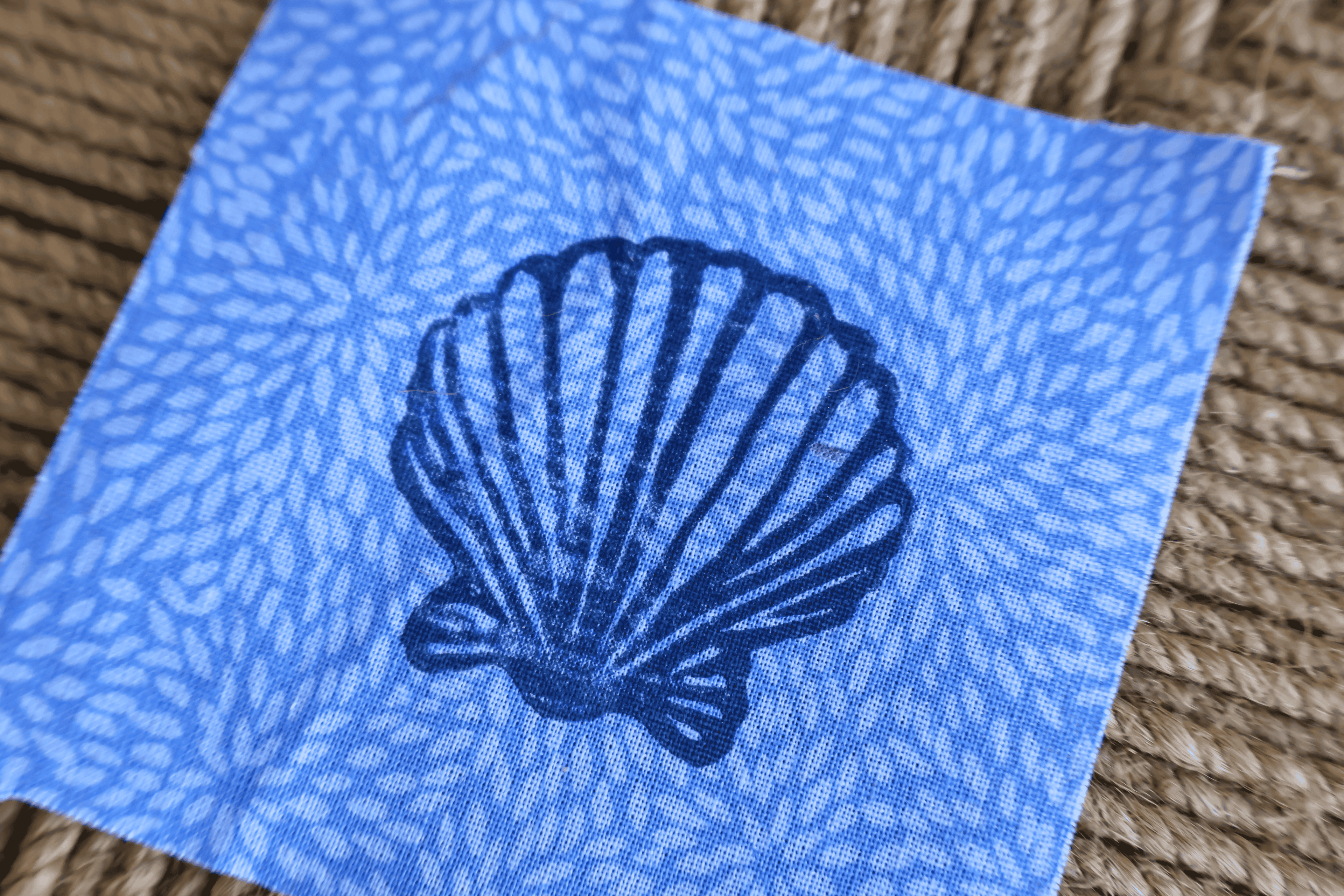 Shell Sew-On Patch