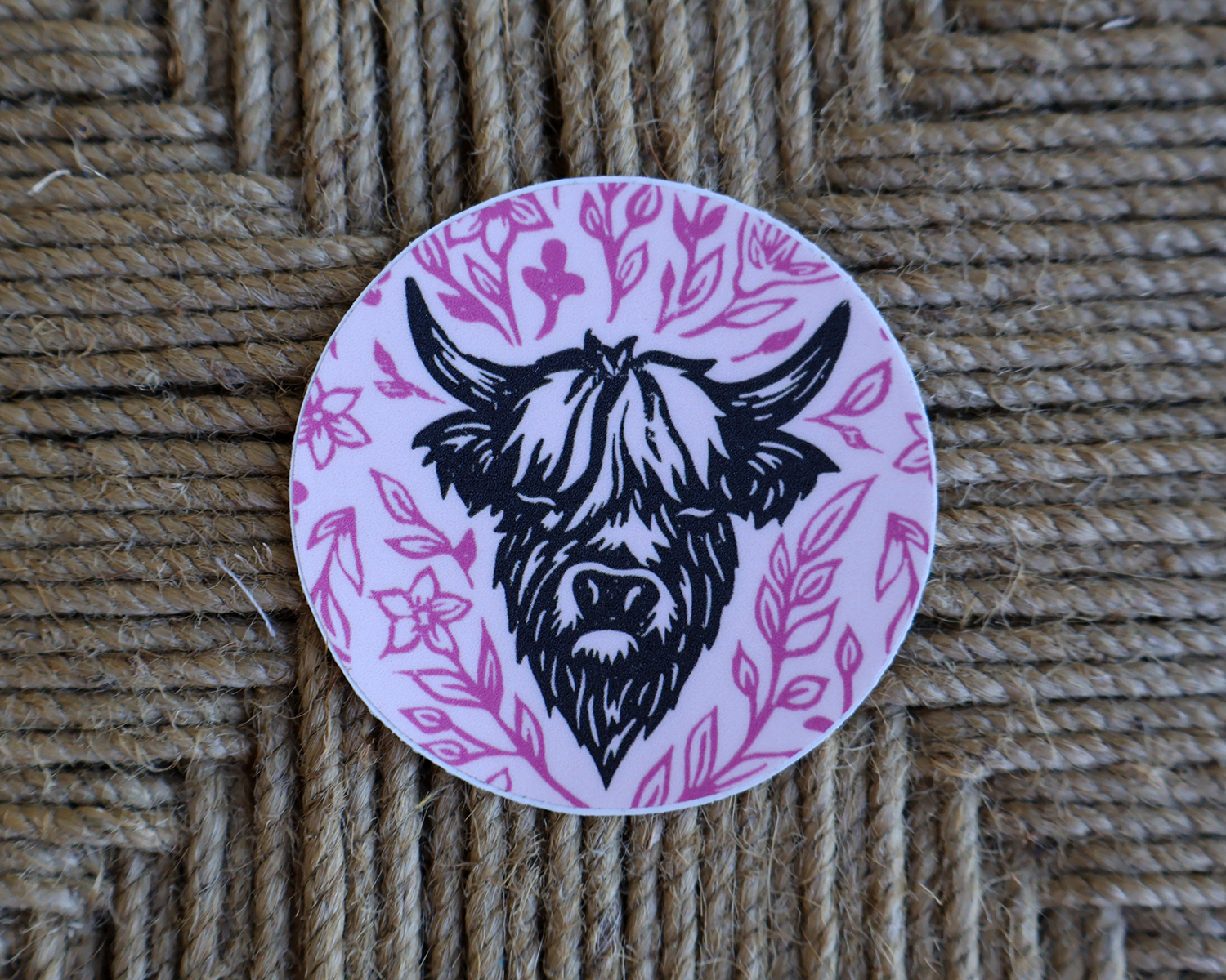 Highland Cow Sticker