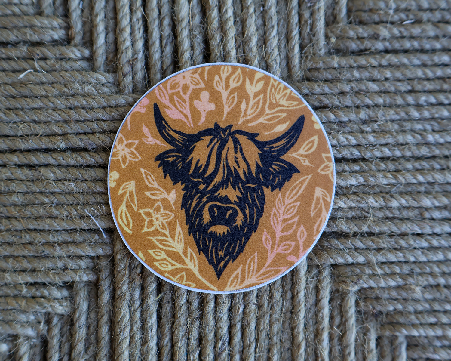 Highland Cow Sticker