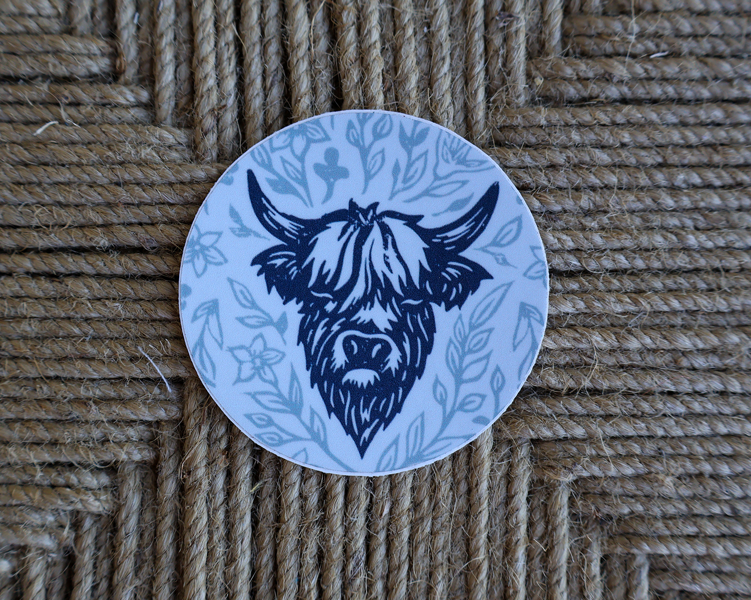 Highland Cow Sticker