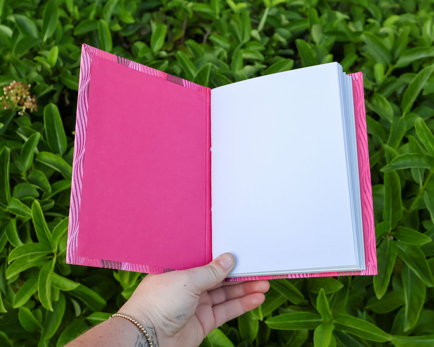Patterned Pink Sketchbook