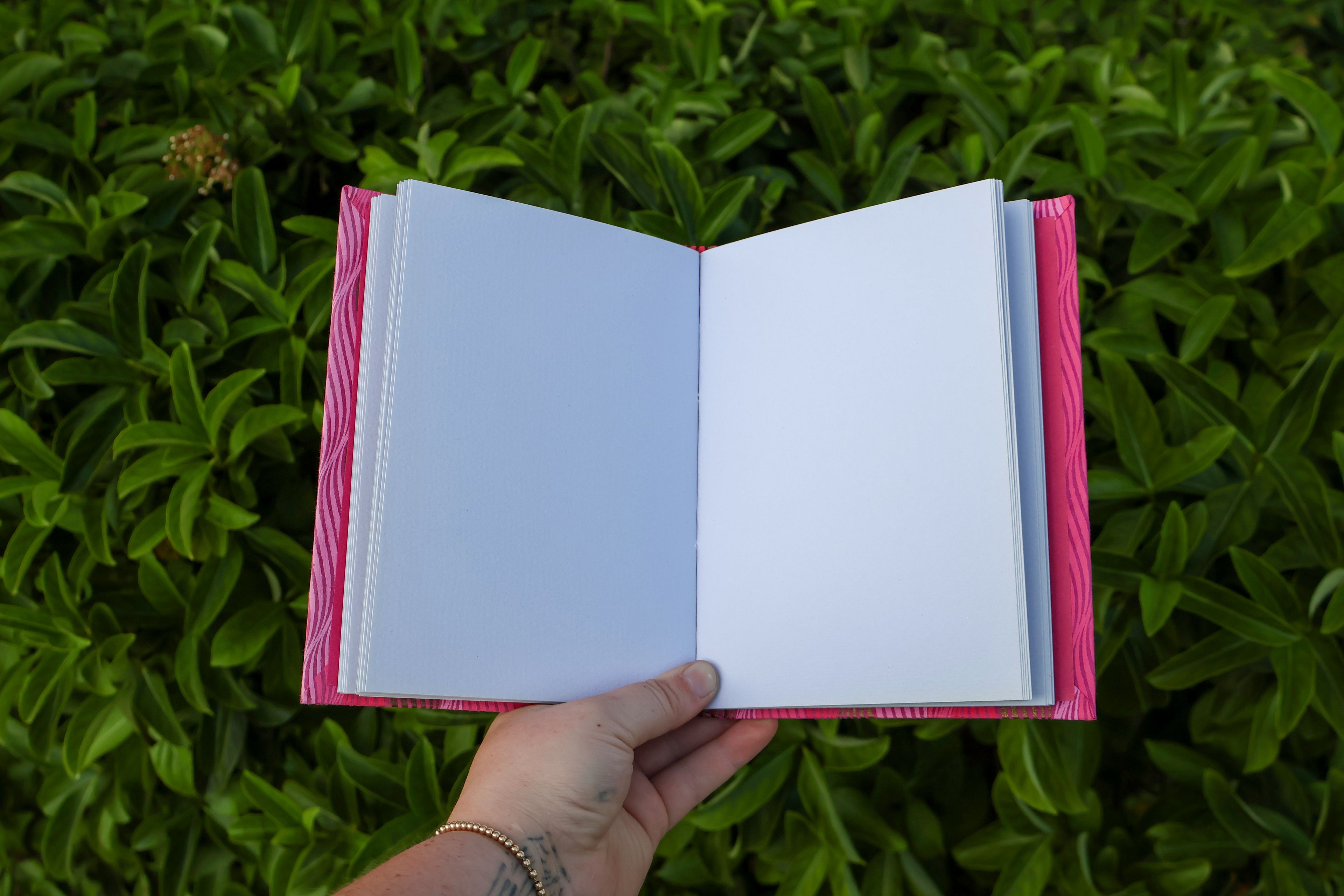 Patterned Pink Sketchbook