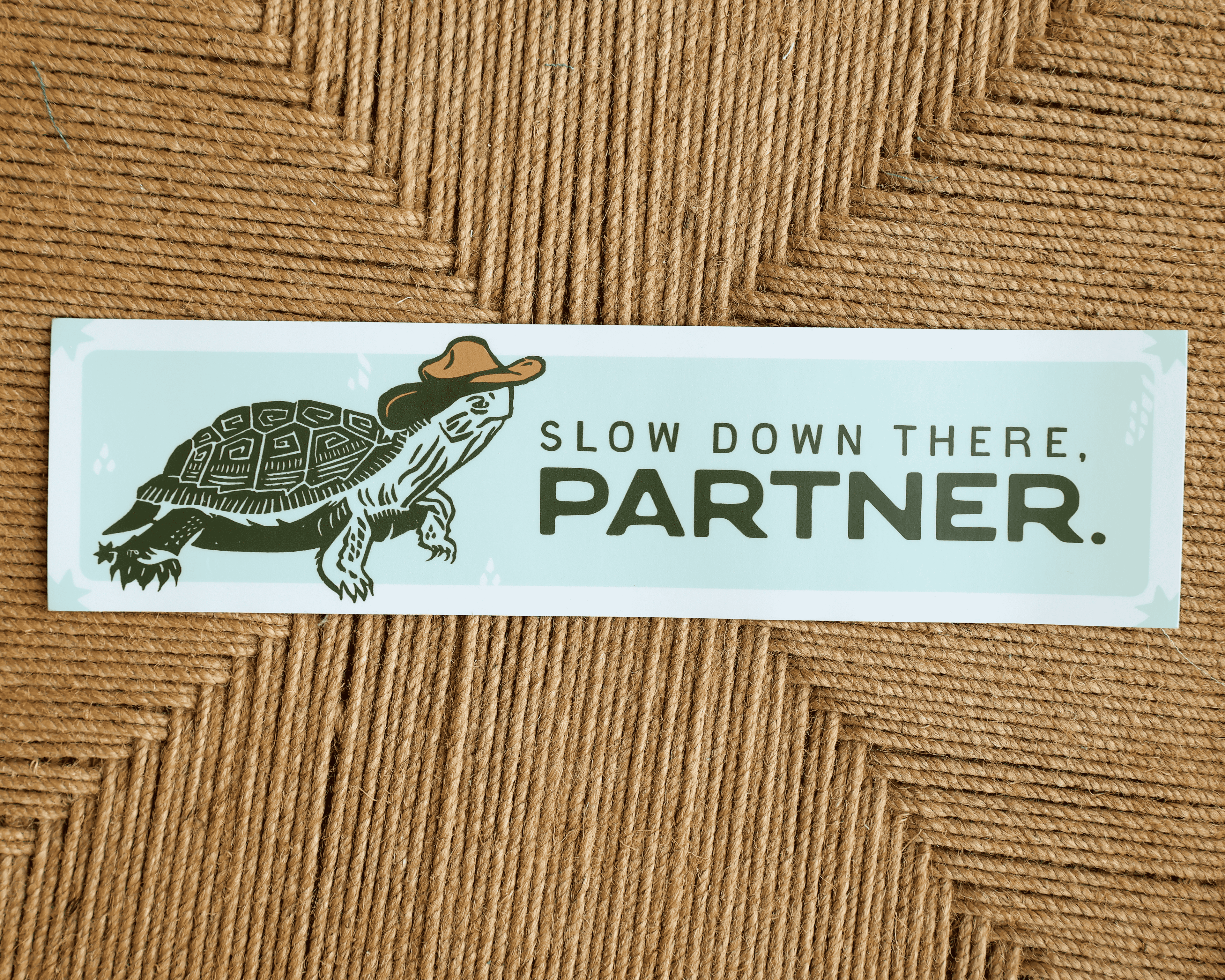 Turtle Bumper Sticker