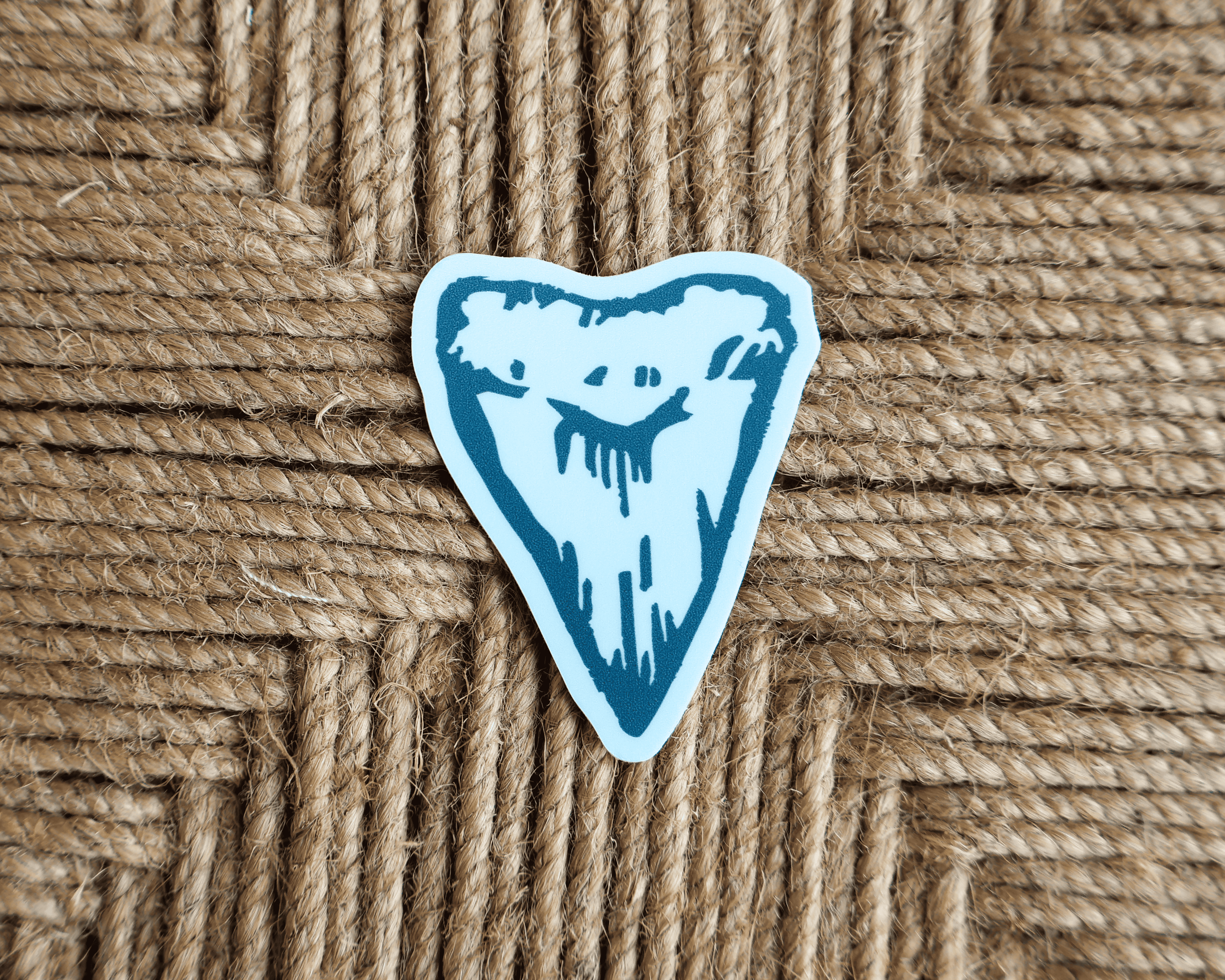 Shark Tooth Sticker
