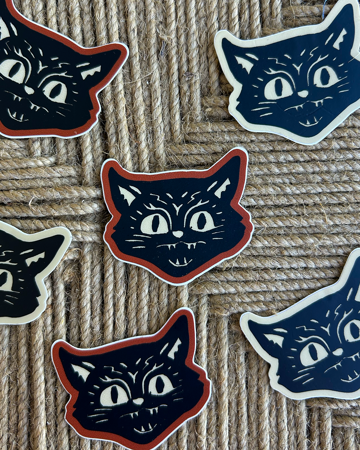 Scaredy Cat Sticker