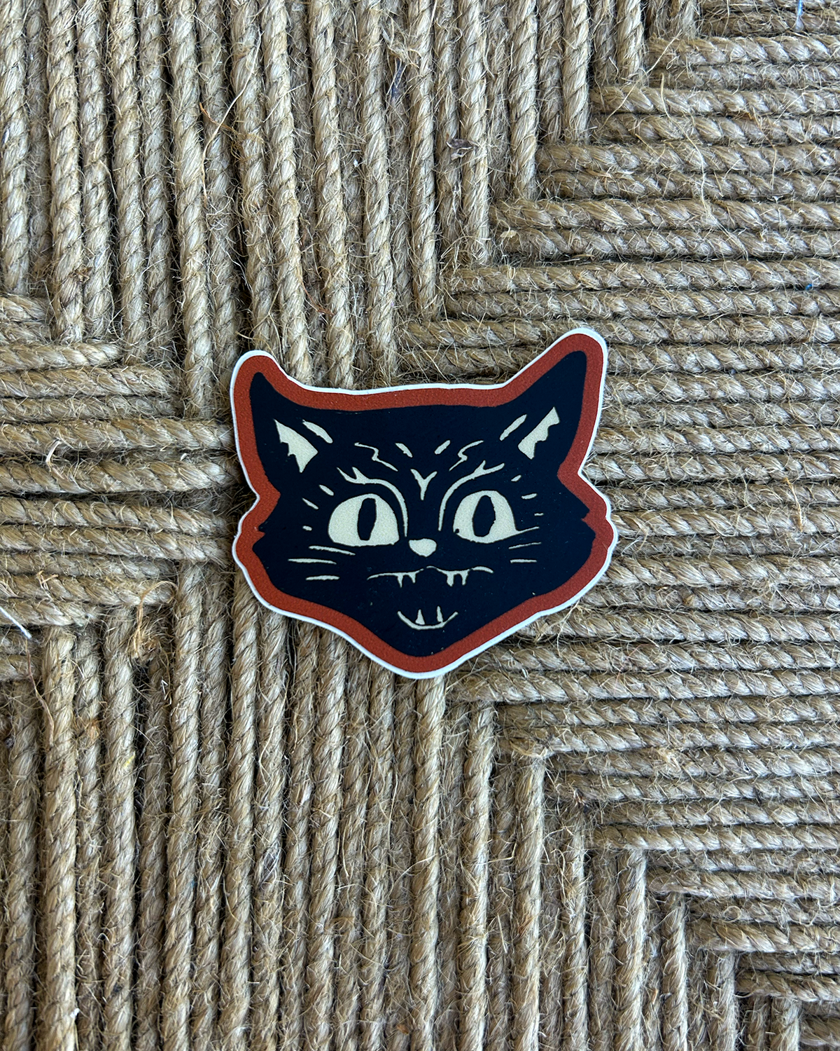 Scaredy Cat Sticker