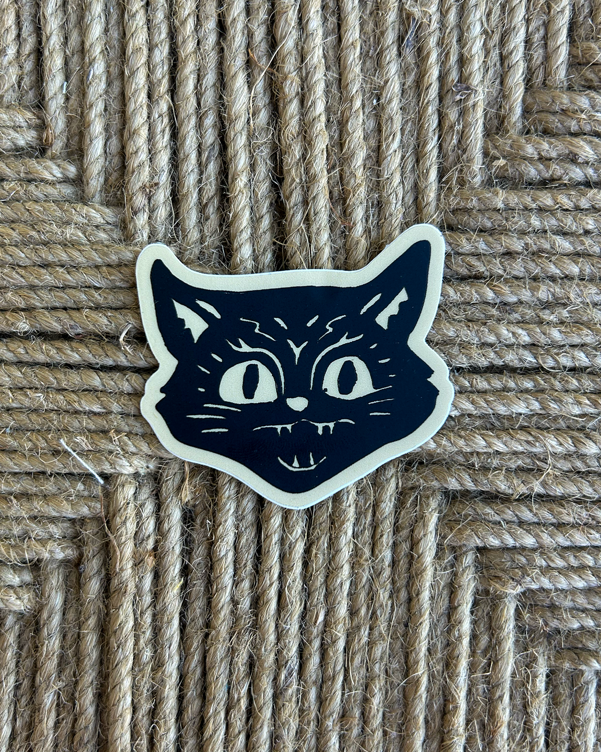 Scaredy Cat Sticker