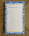 Floral Self Care Tracker