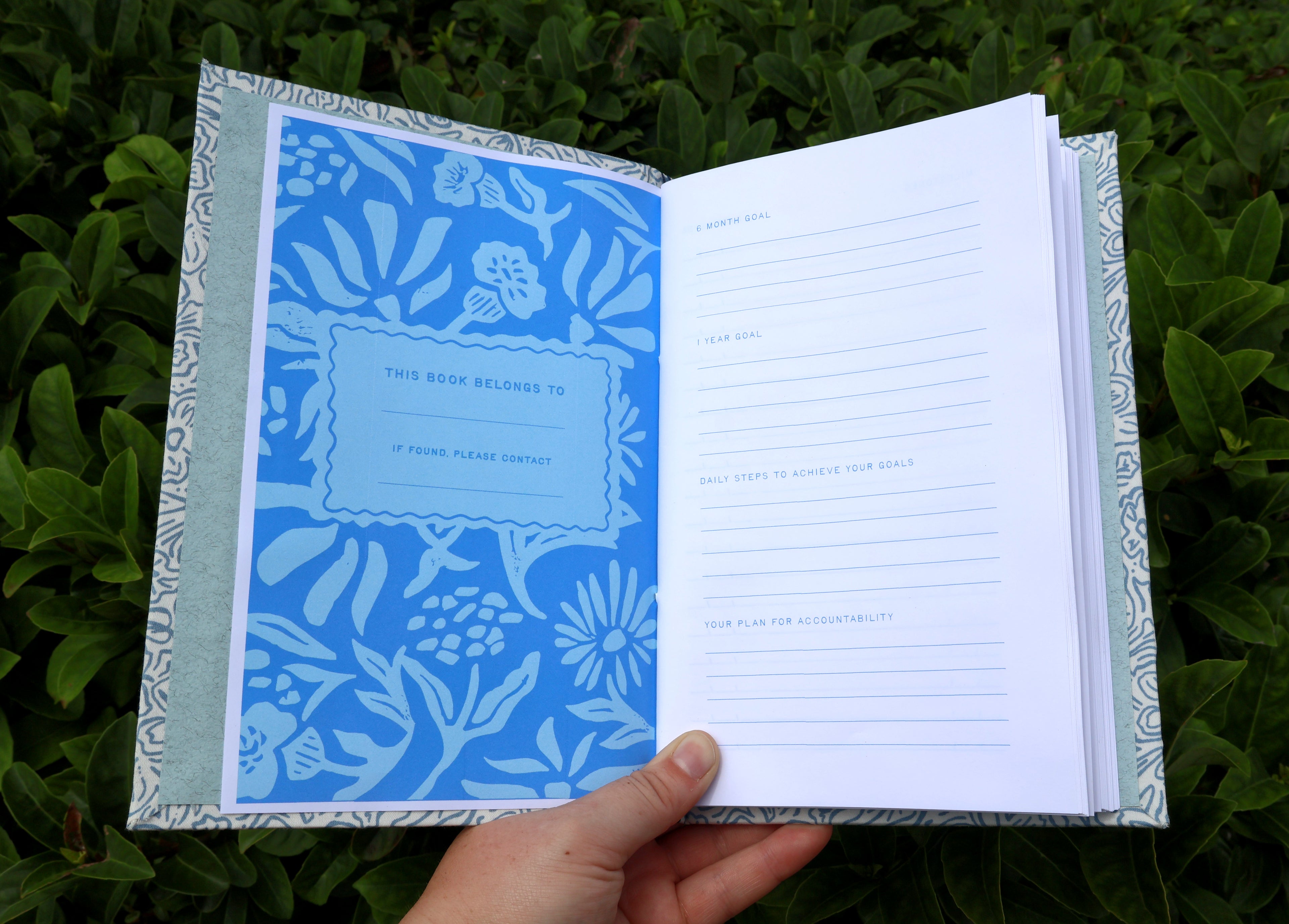 Floral Butterfly Effect Reflections Log