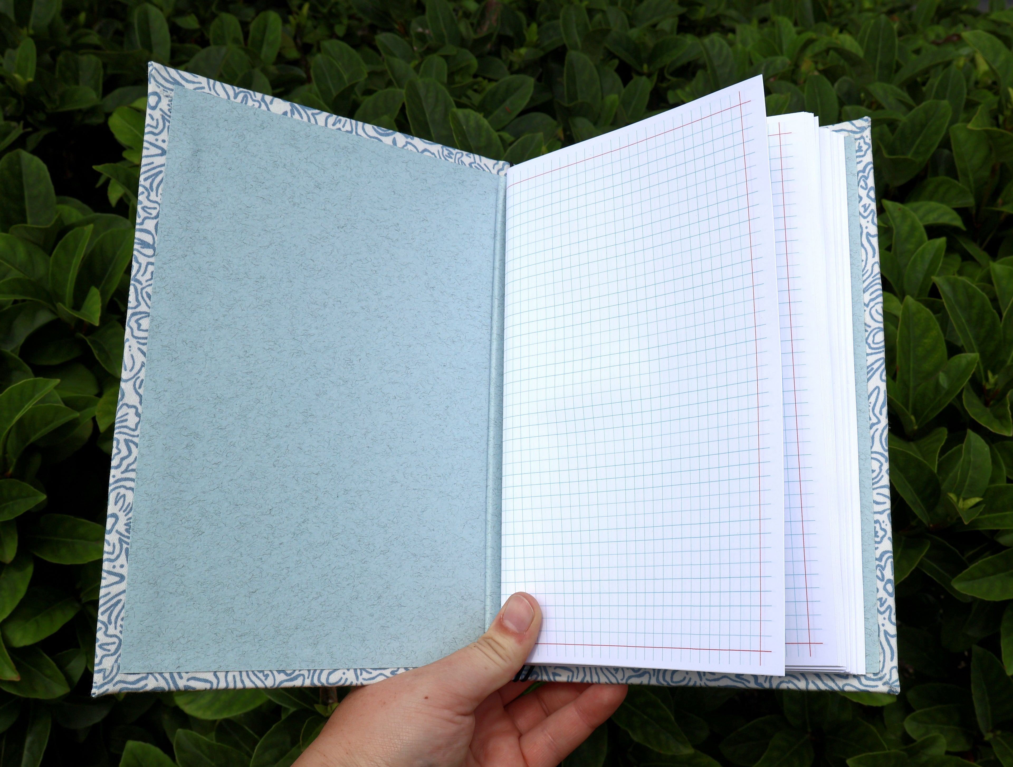 Floral Fabric Refillable Journal