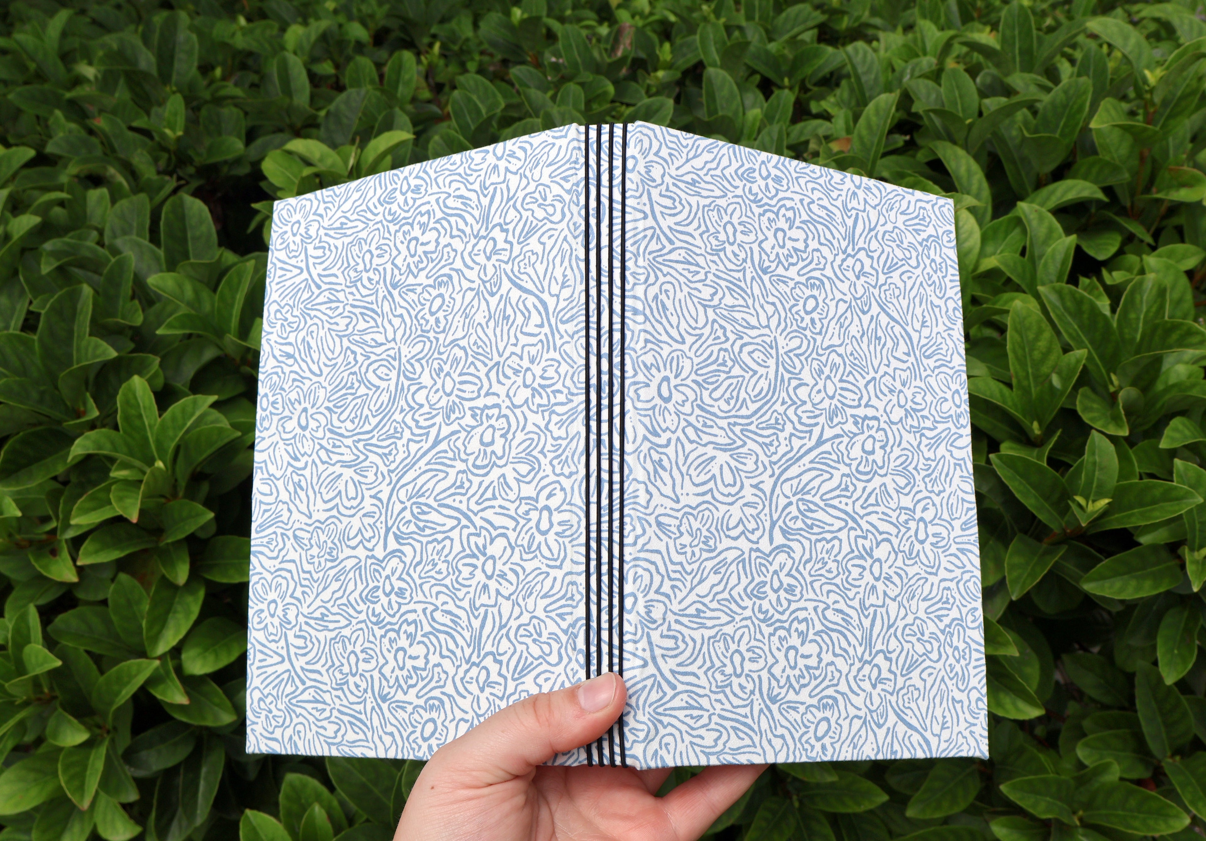 Floral Fabric Refillable Journal