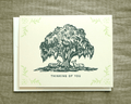 Willow Tree Greeting Card