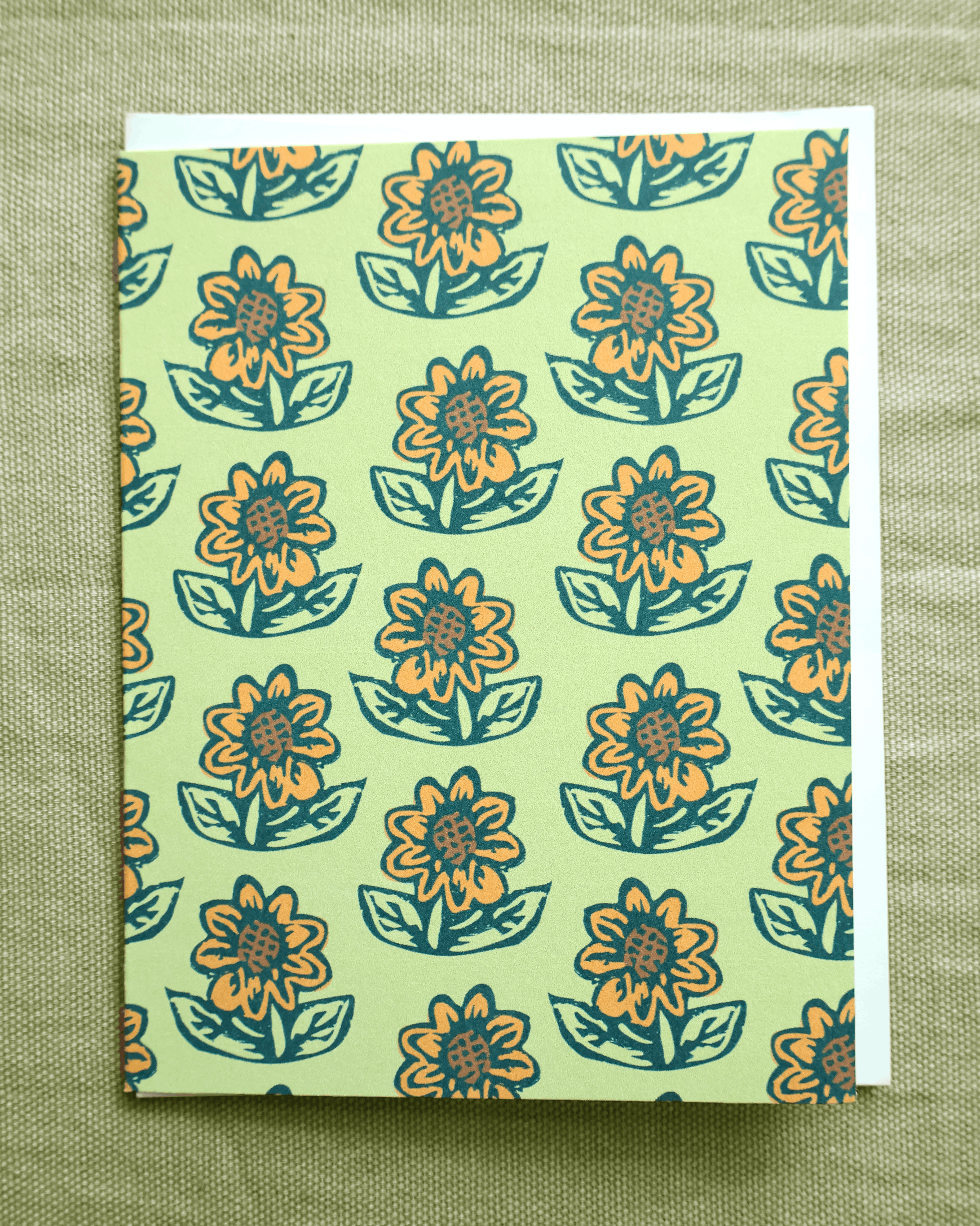 Sunflower Greeting Card