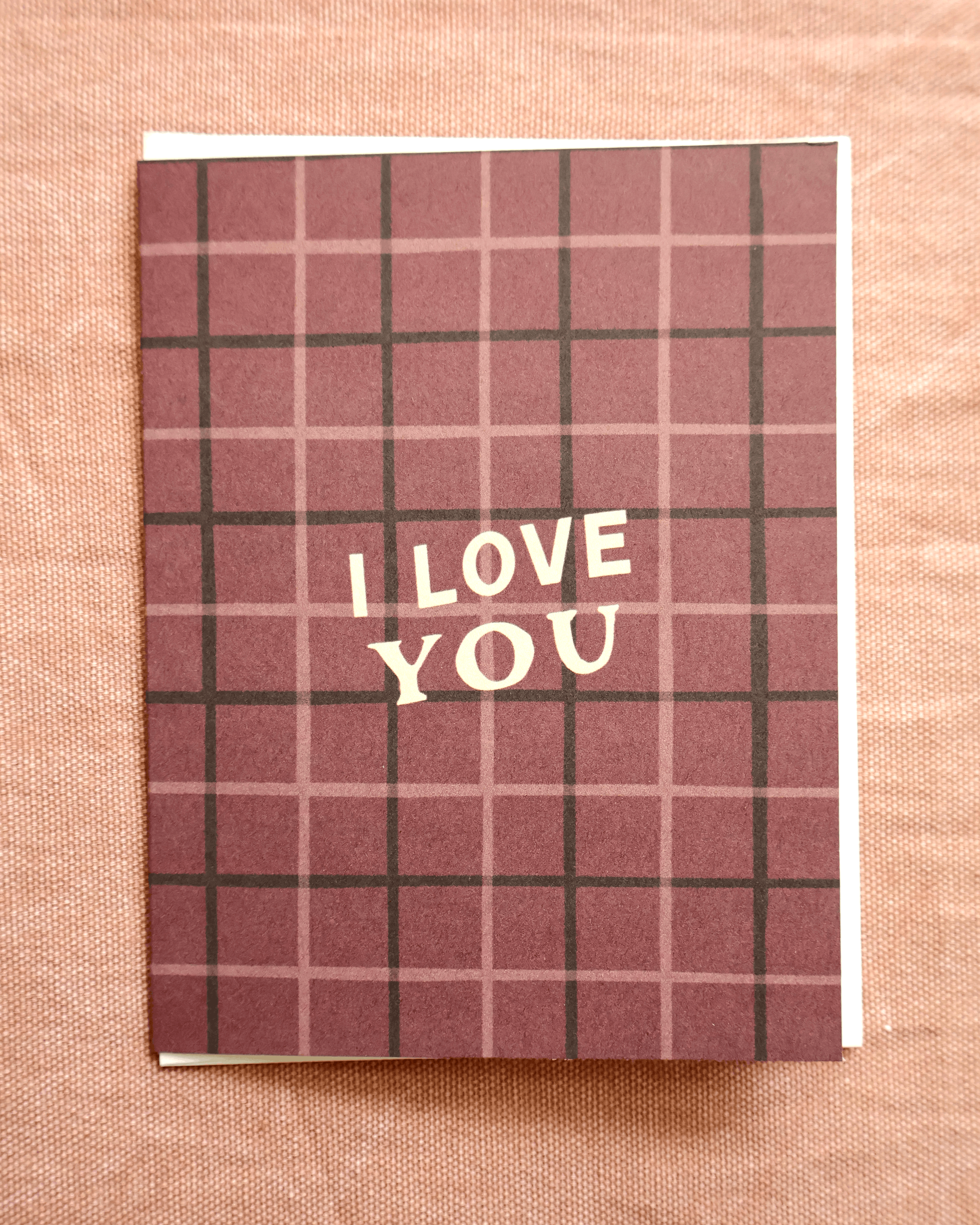 I Love You Greeting Card