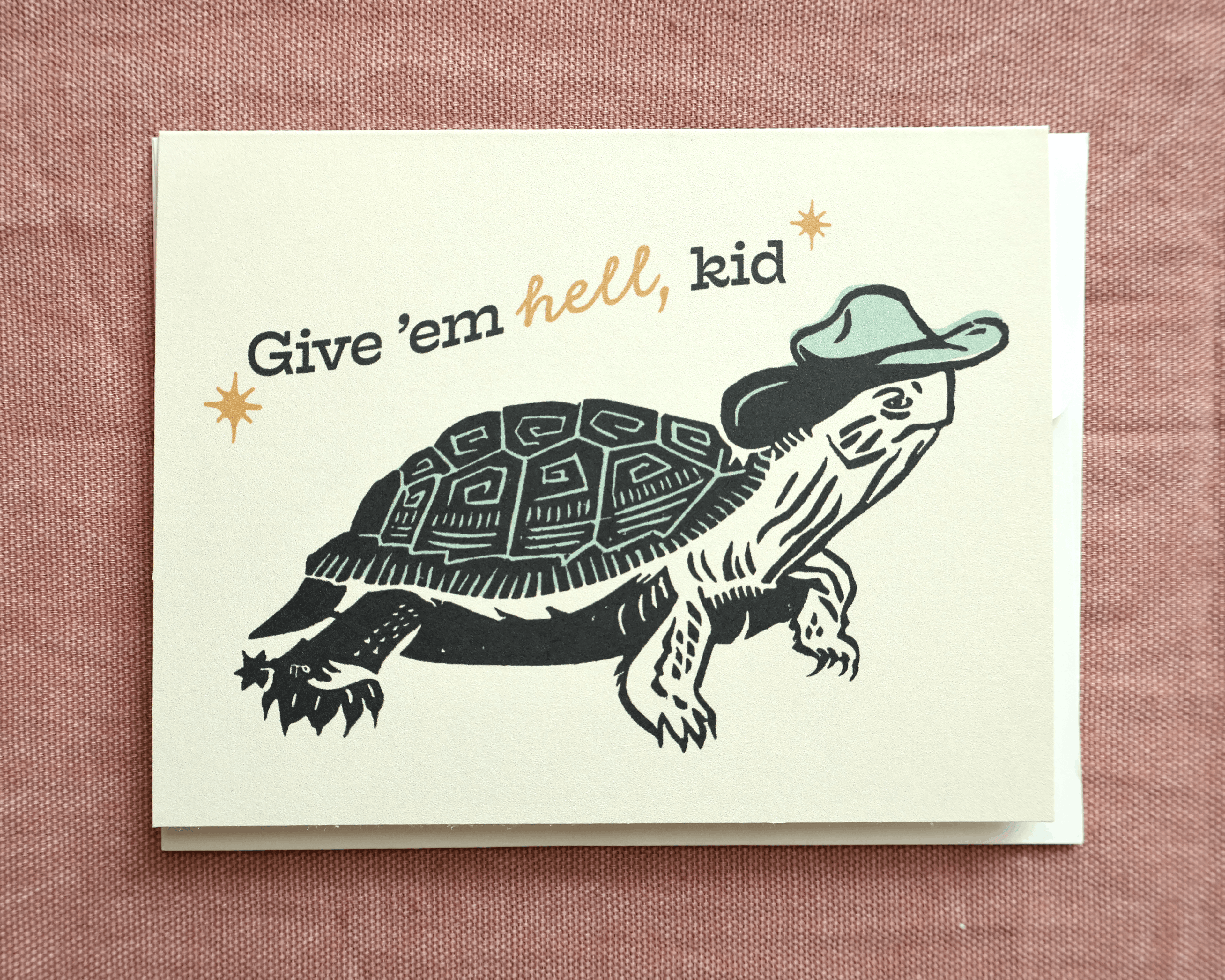 Turtle Greeting card