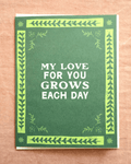 Love Grows Greeting Card