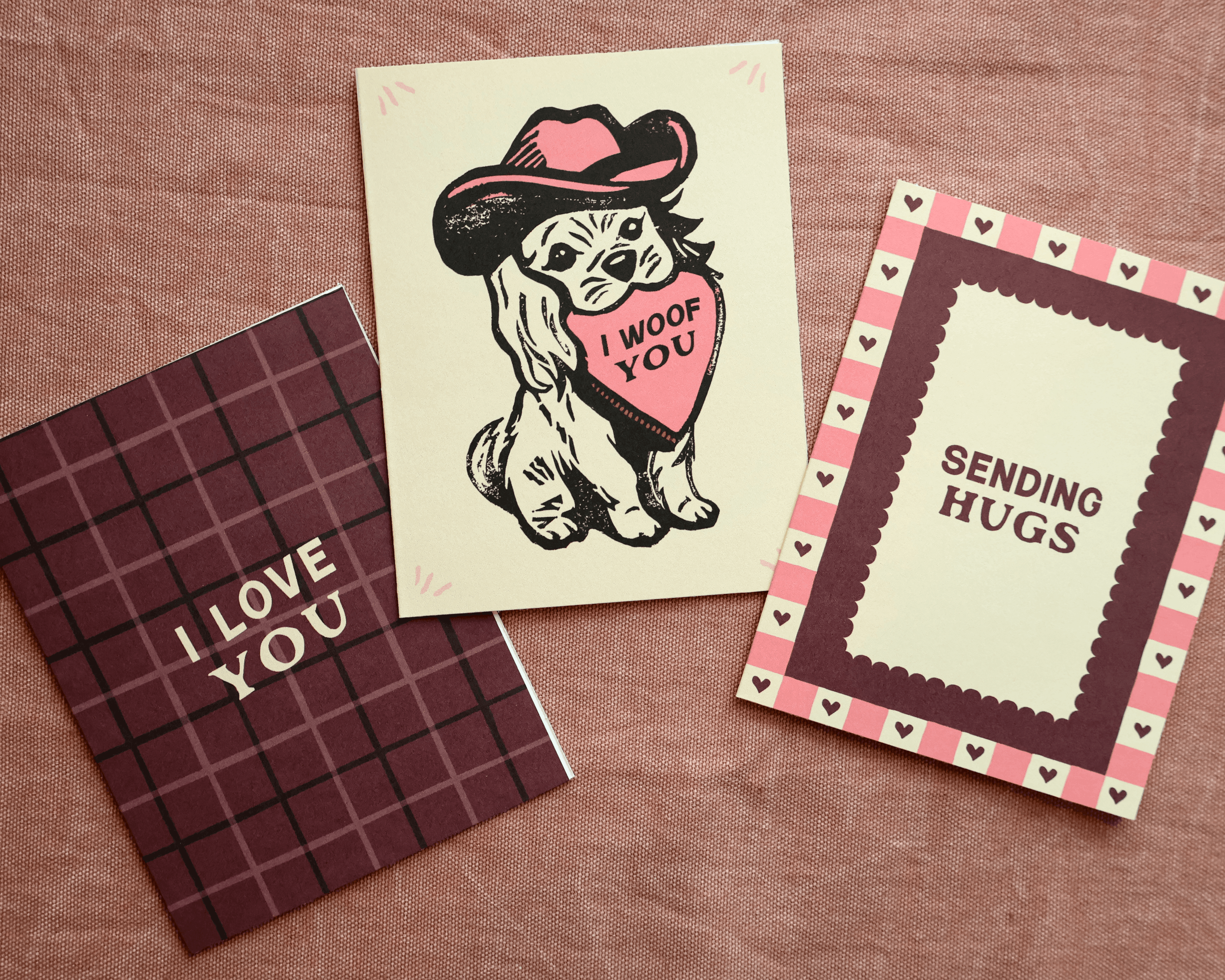 Sending Hugs Greeting Card