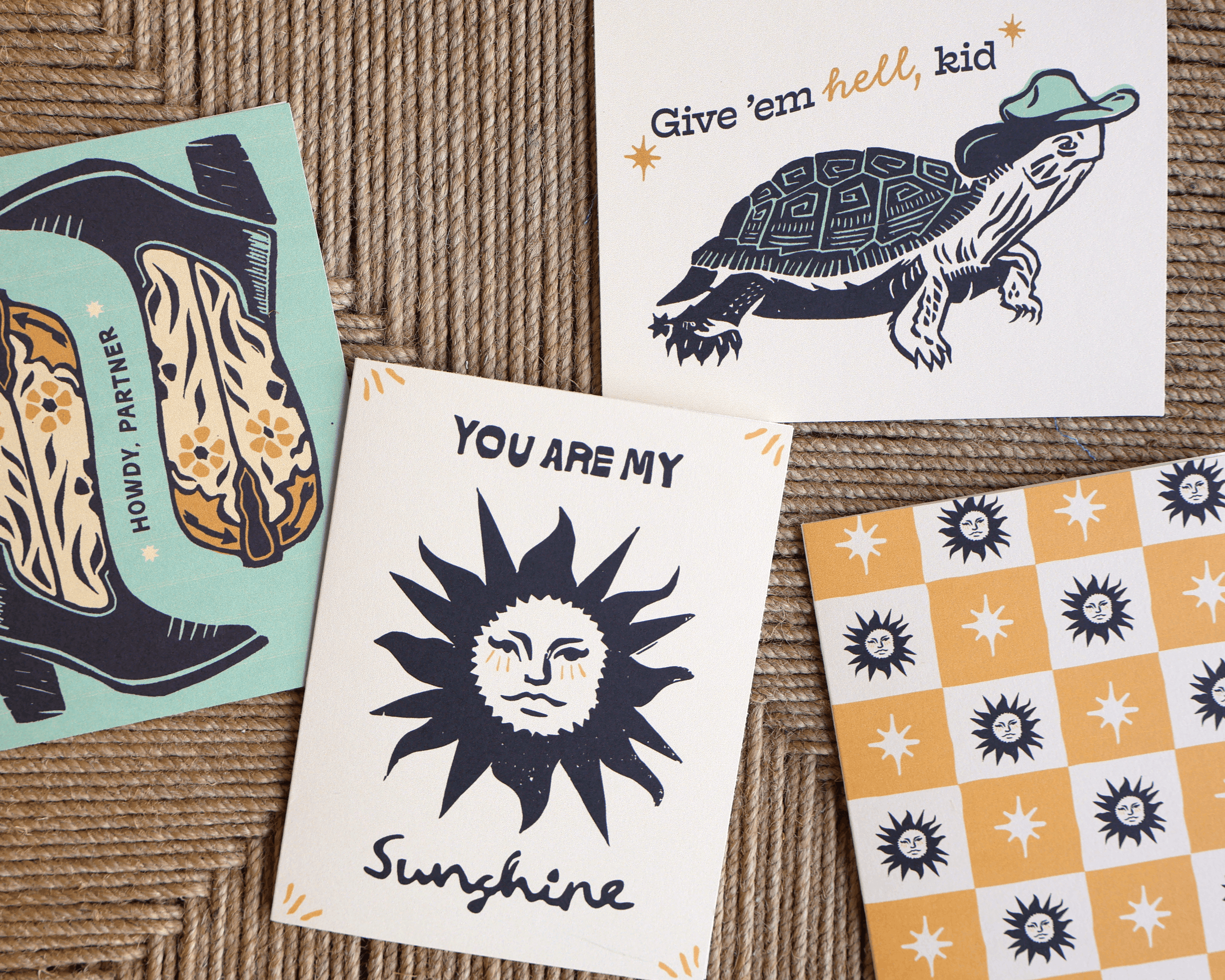 Western Greeting Card Pack
