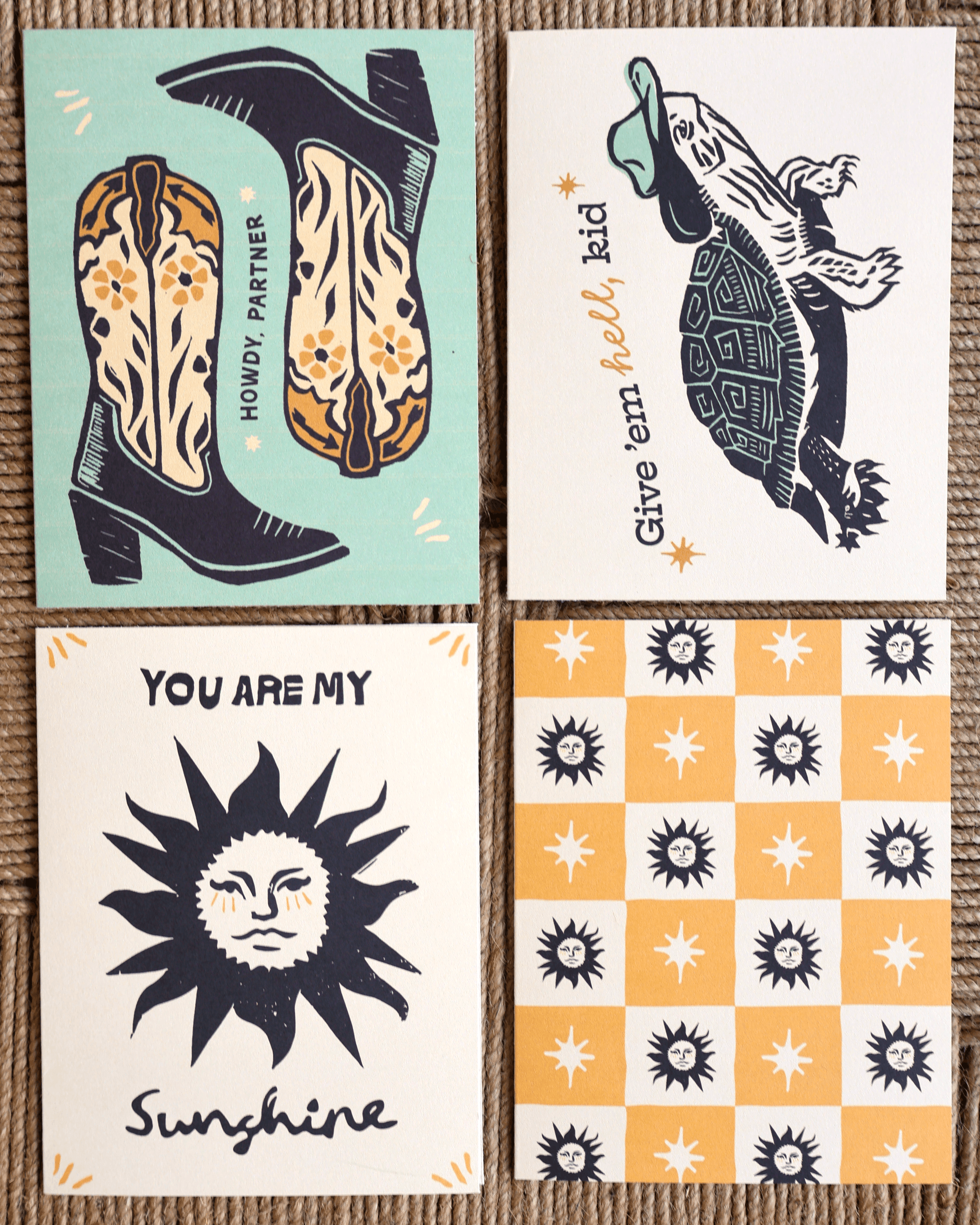 Western Greeting Card Pack