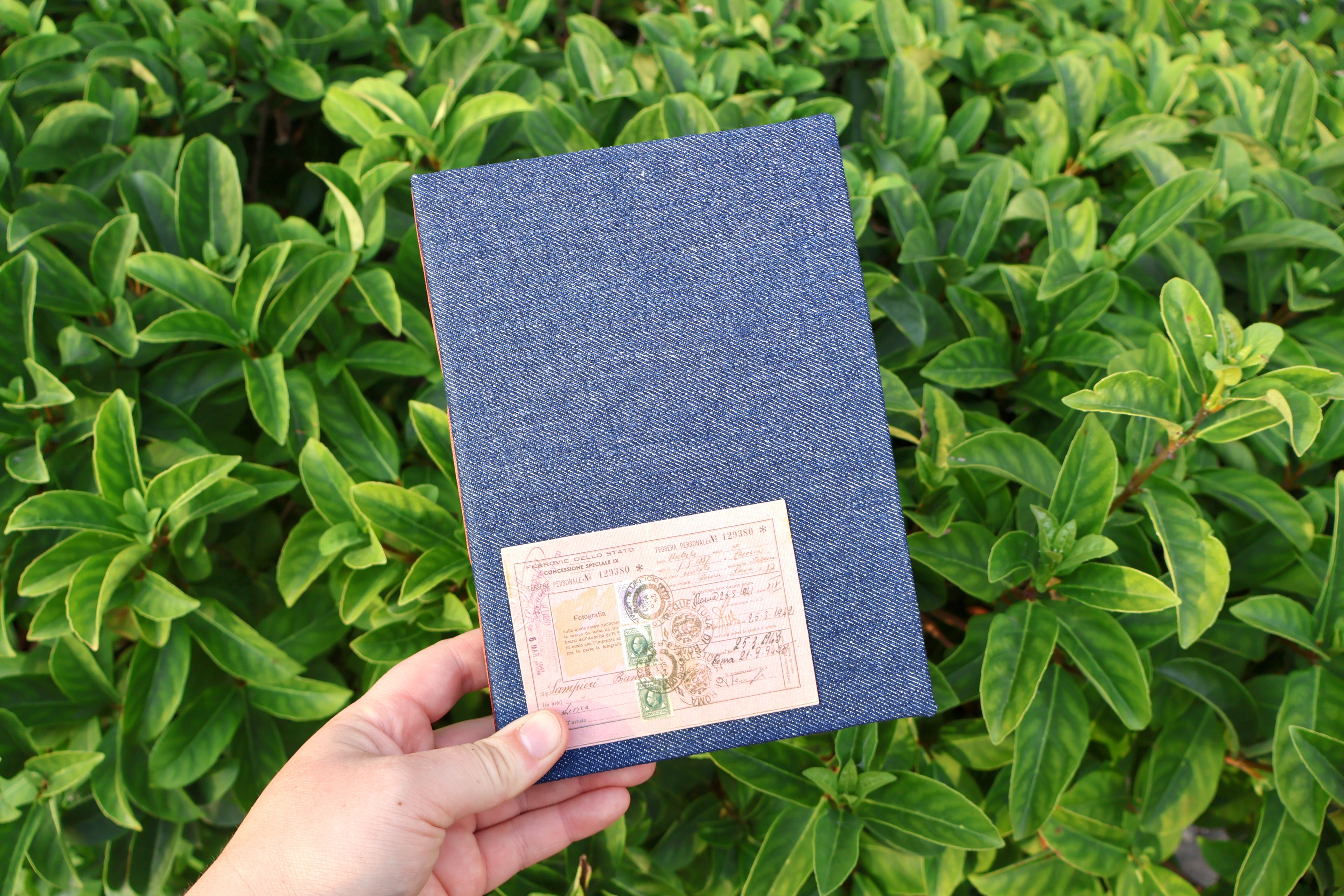 Denim Sketchbook (passport)
