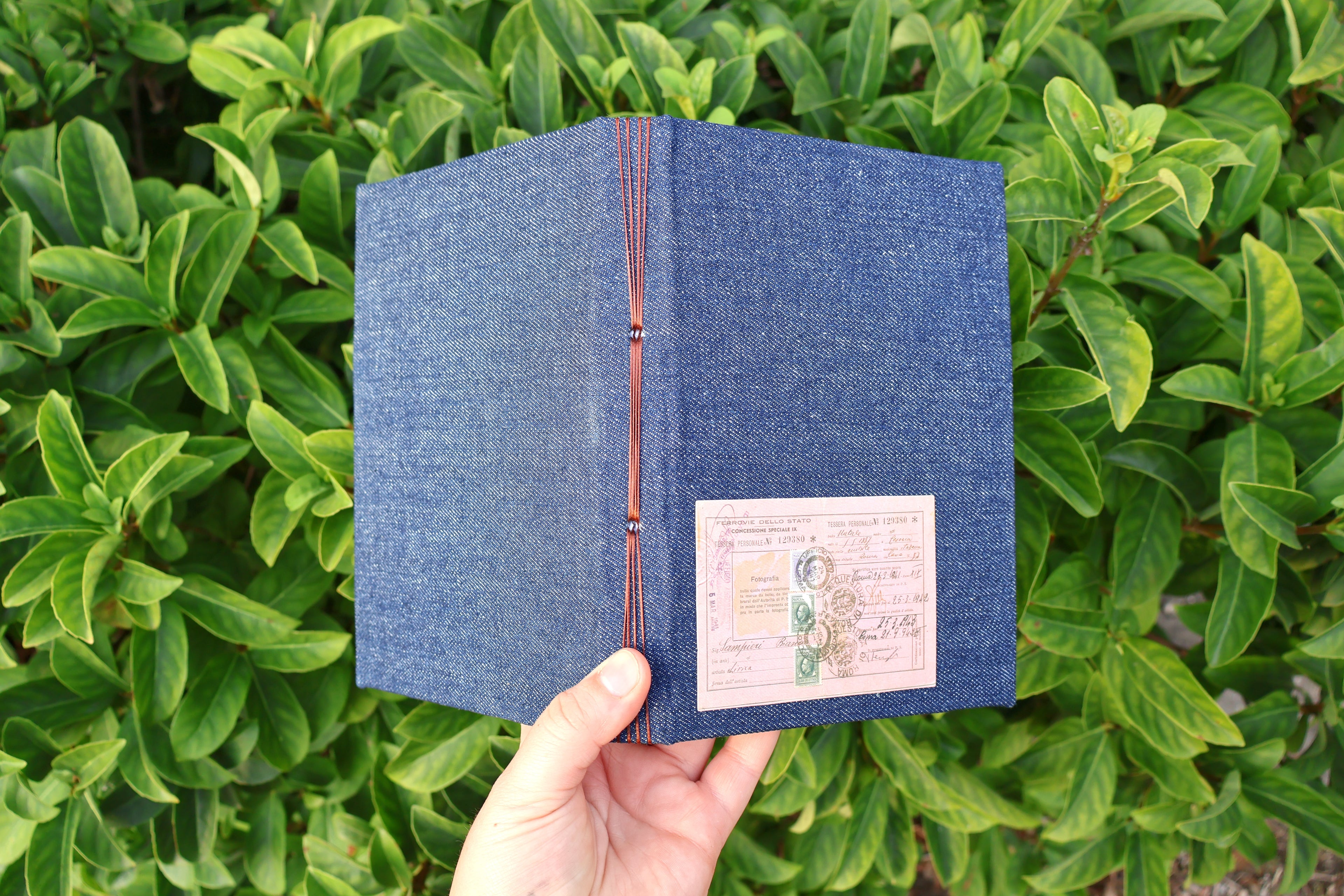 Denim Sketchbook (passport)