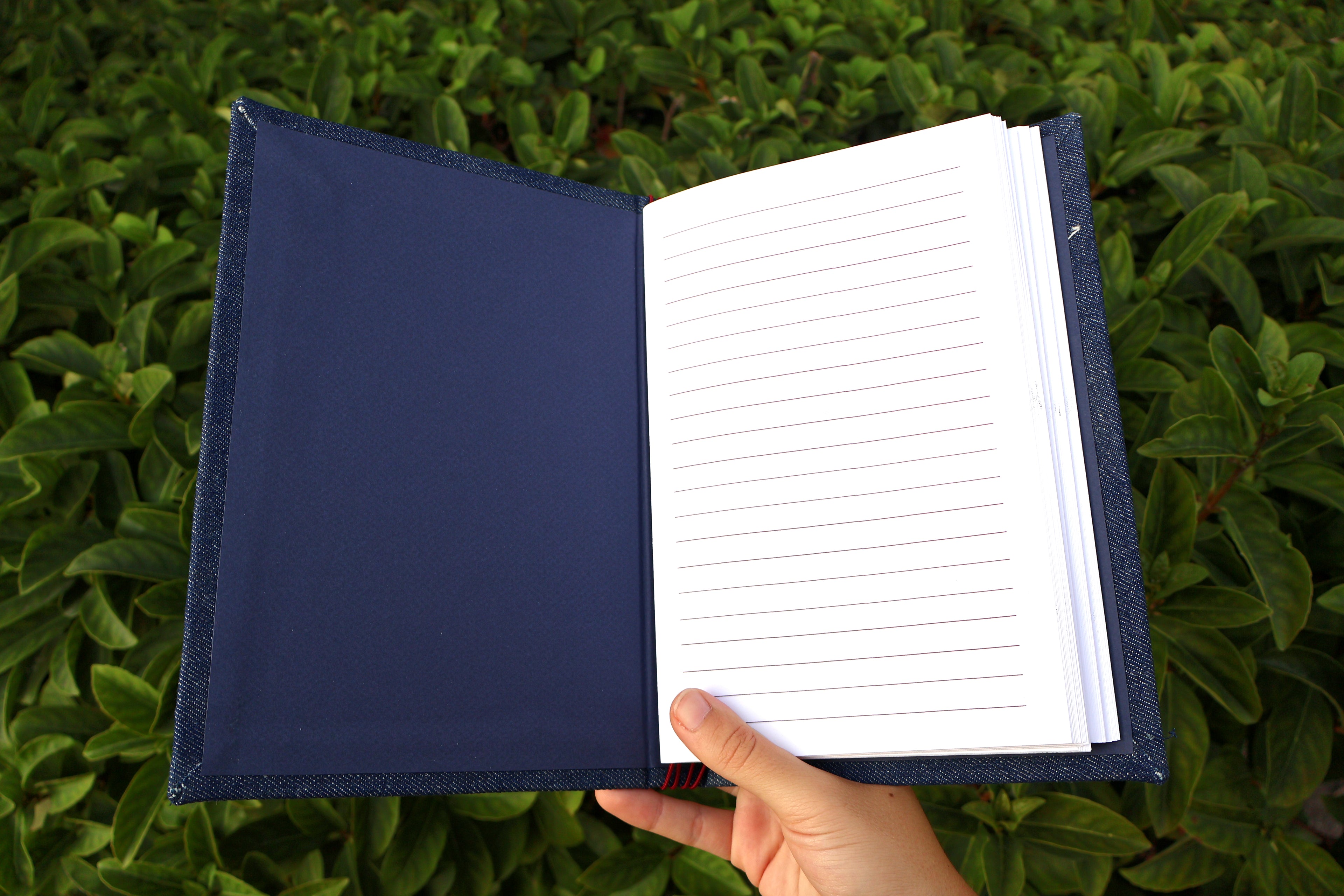 Denim Refillable Journal (stamp)