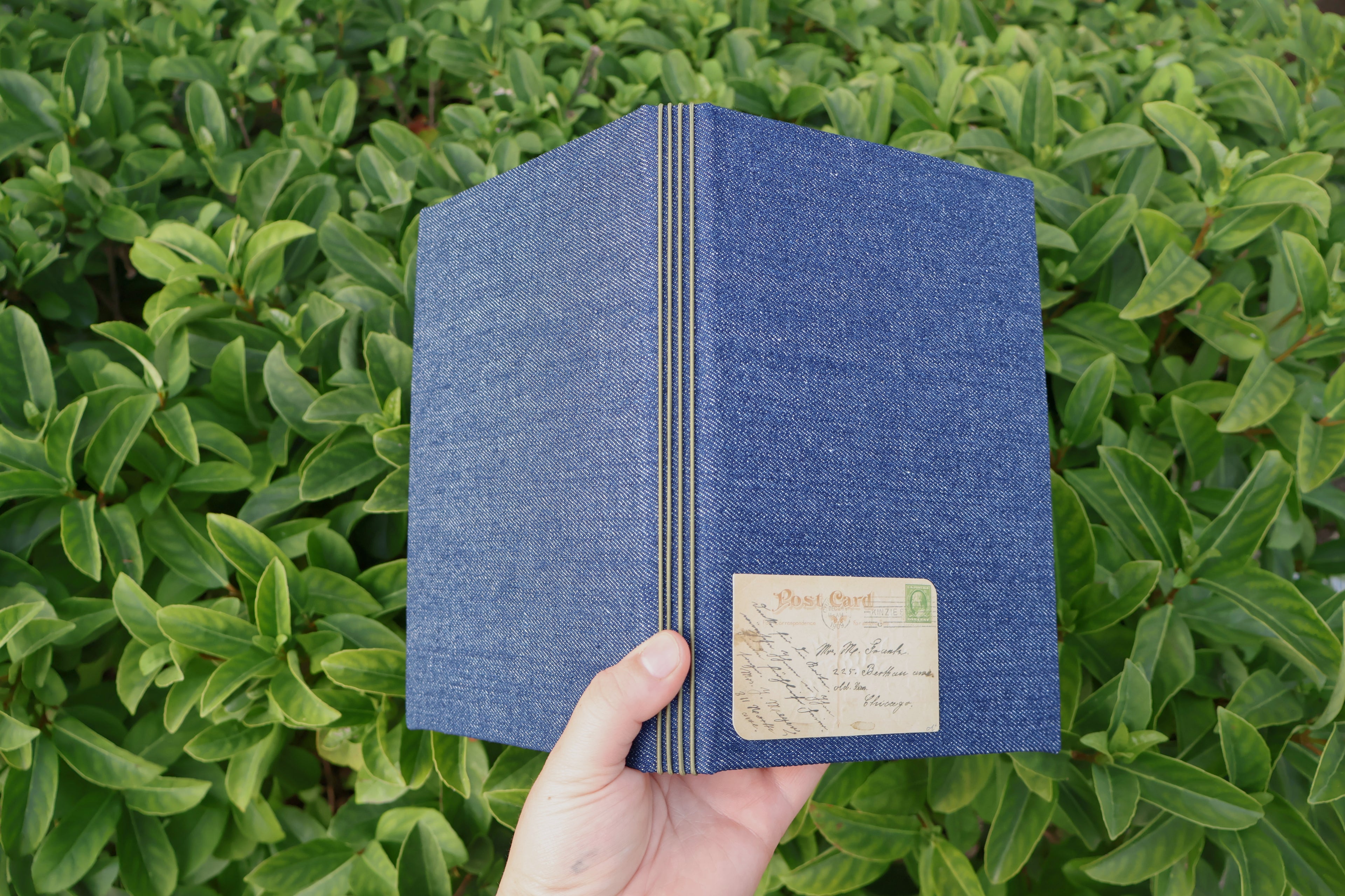 Denim Refillable Journal (post card)