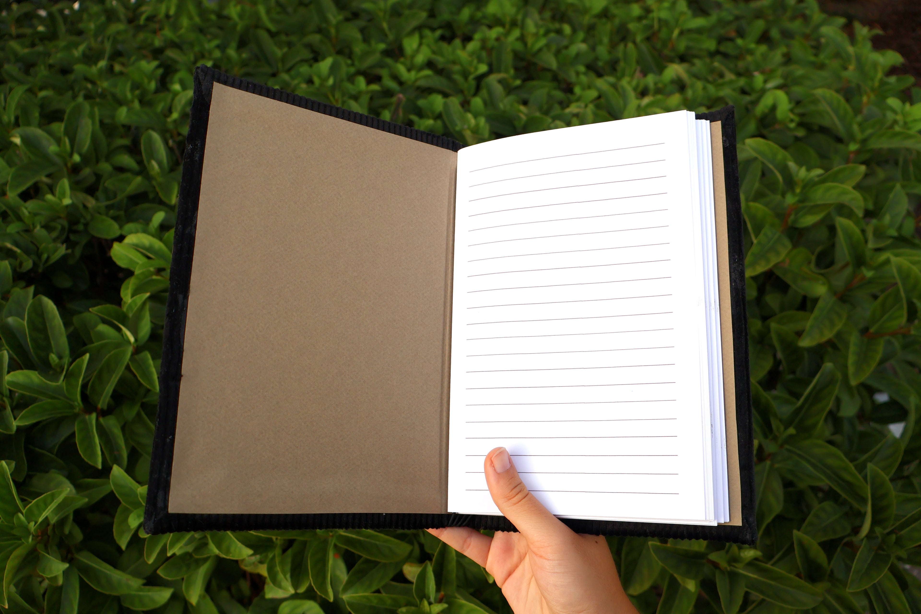 Corduroy Refillable Journal