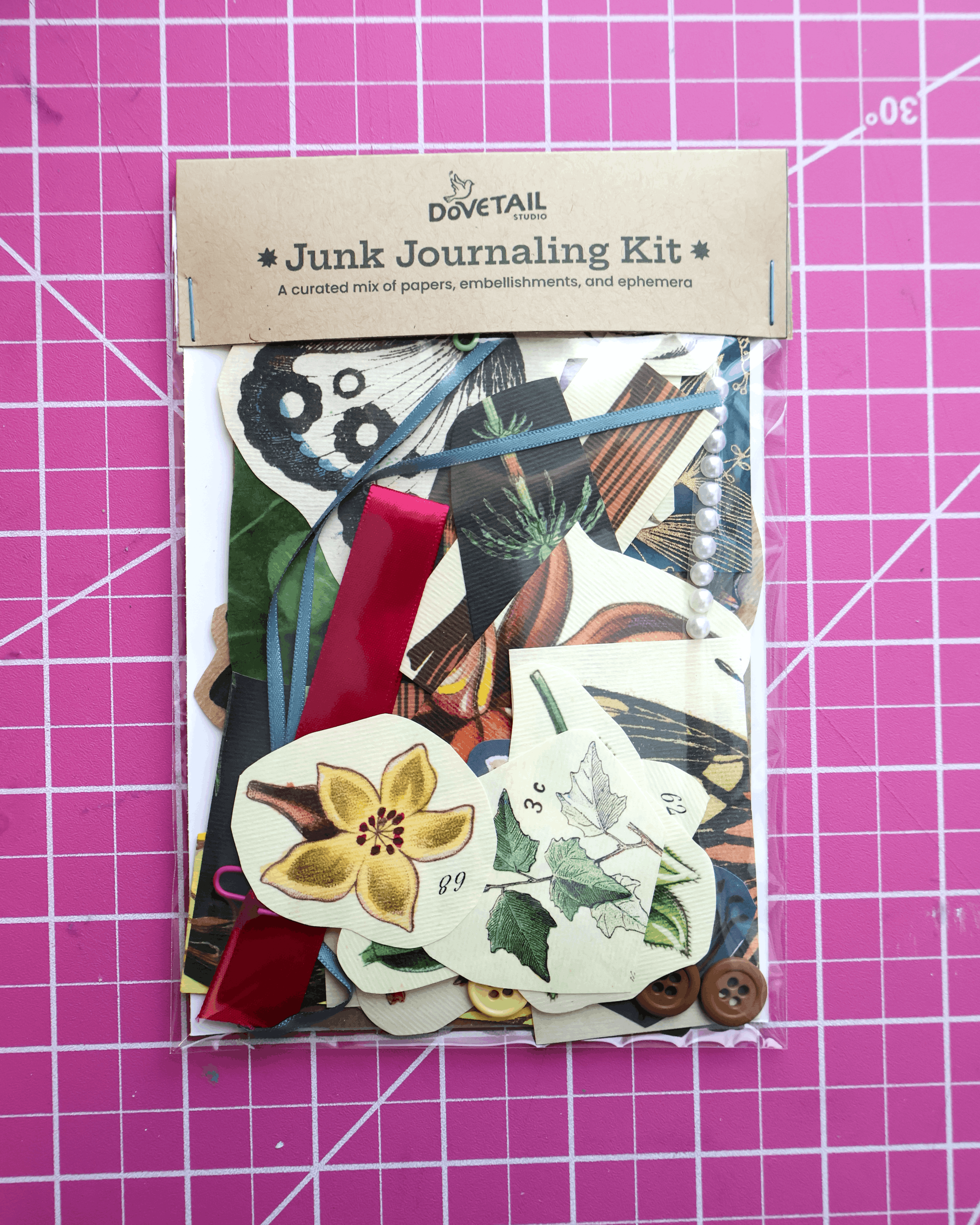 Junk Journaling Kit - Garden Theme