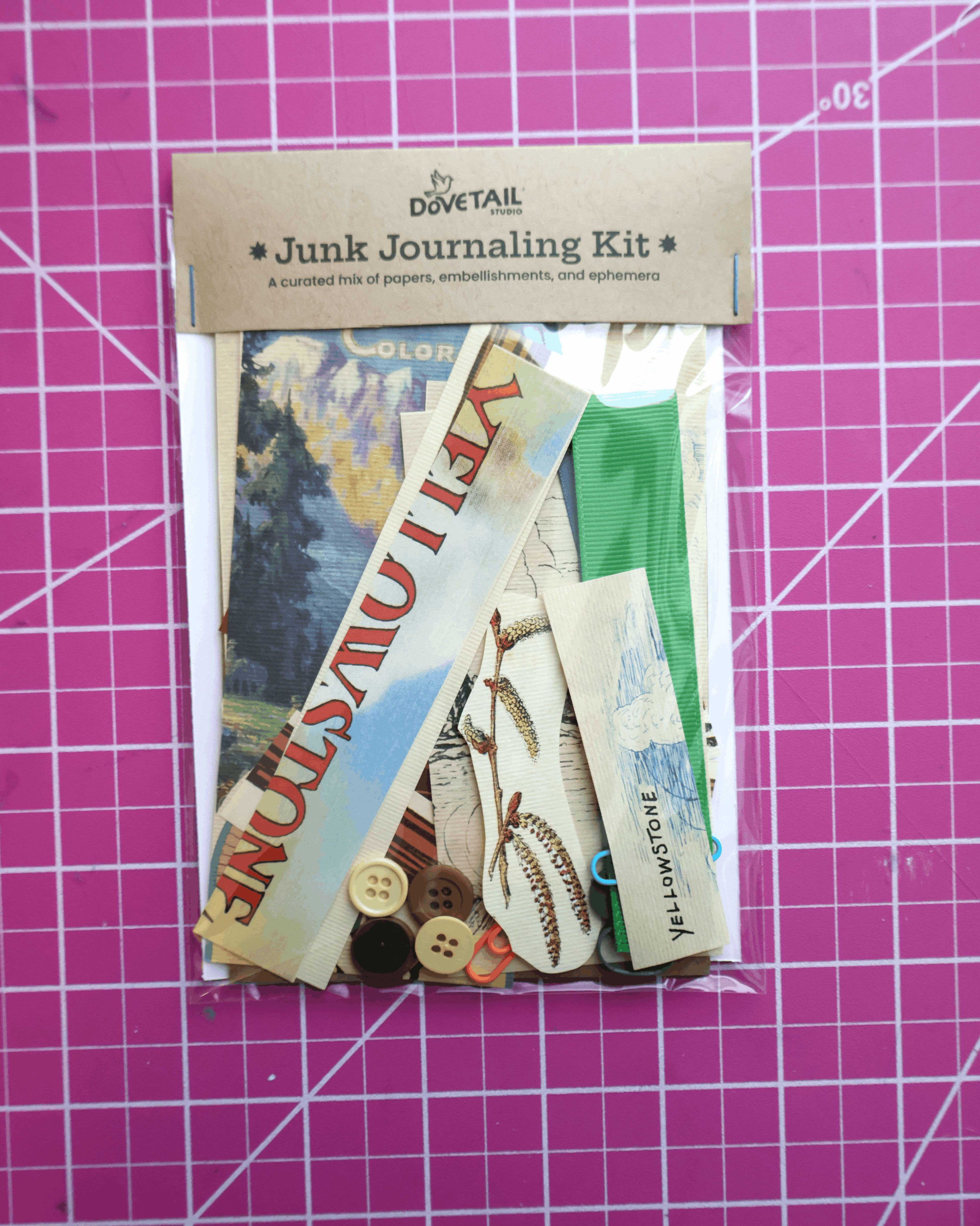 Junk Journaling Kit - National Parks Theme