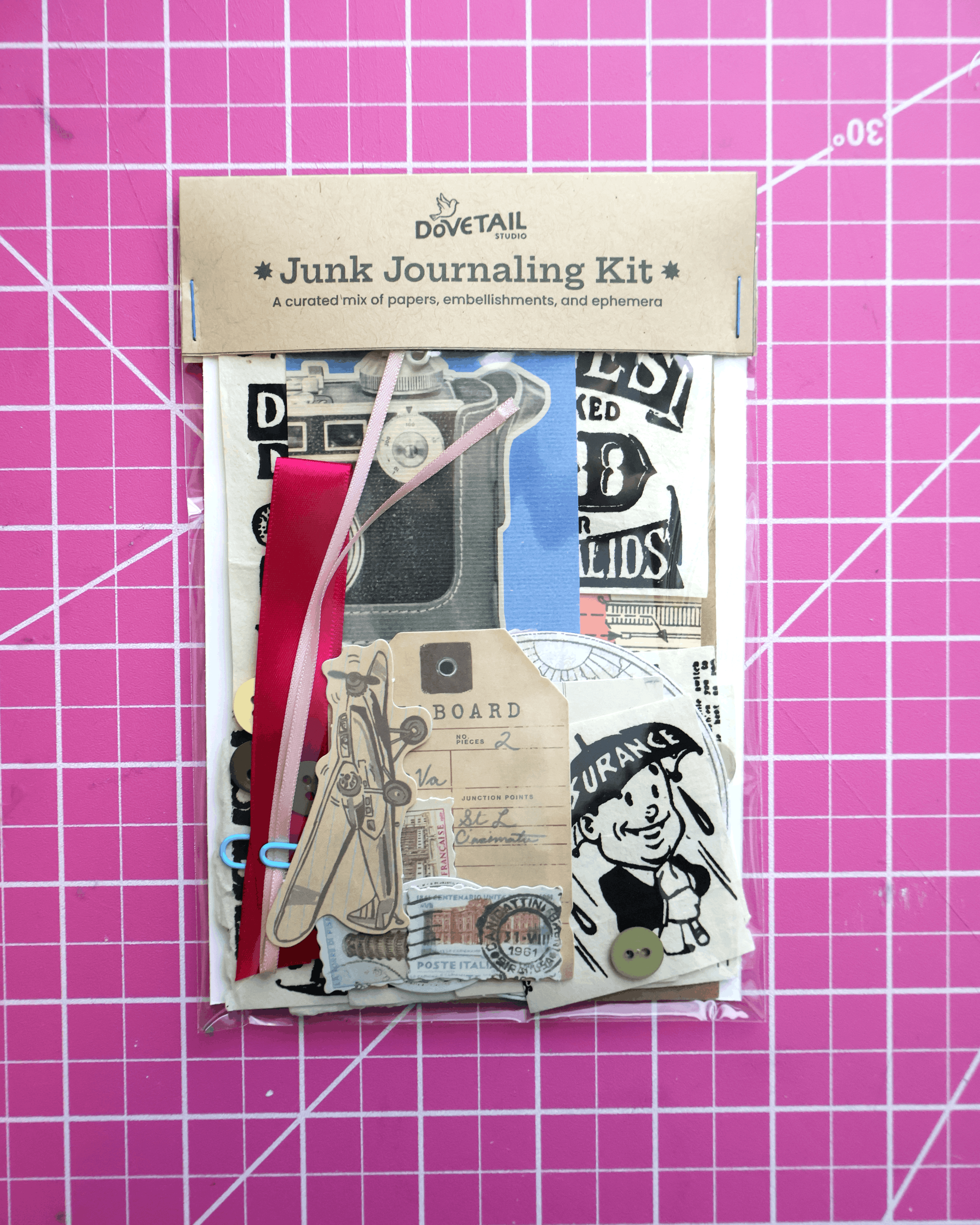 Junk Journaling Kit - Vintage Theme
