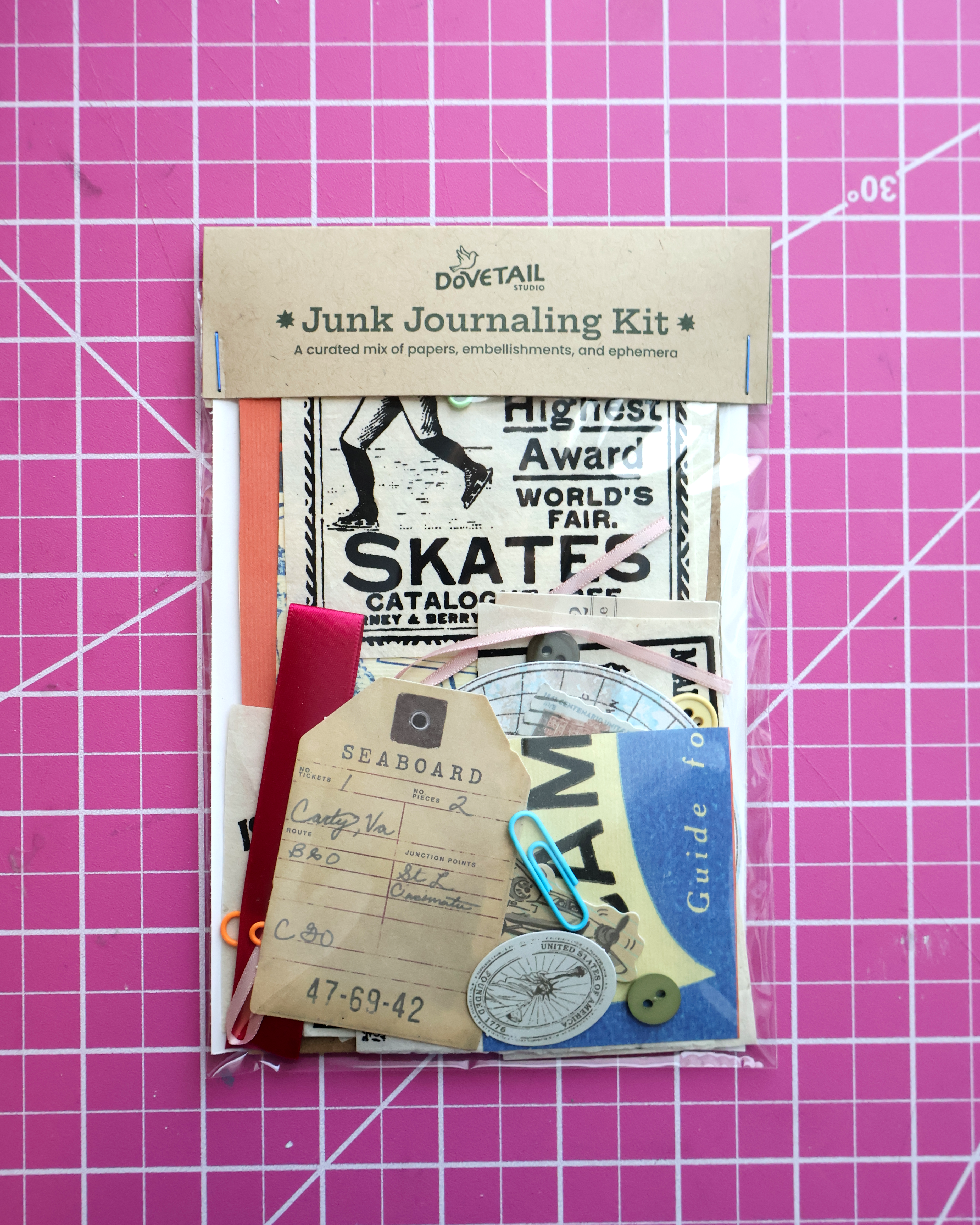 Junk Journaling Kit - Vintage Theme