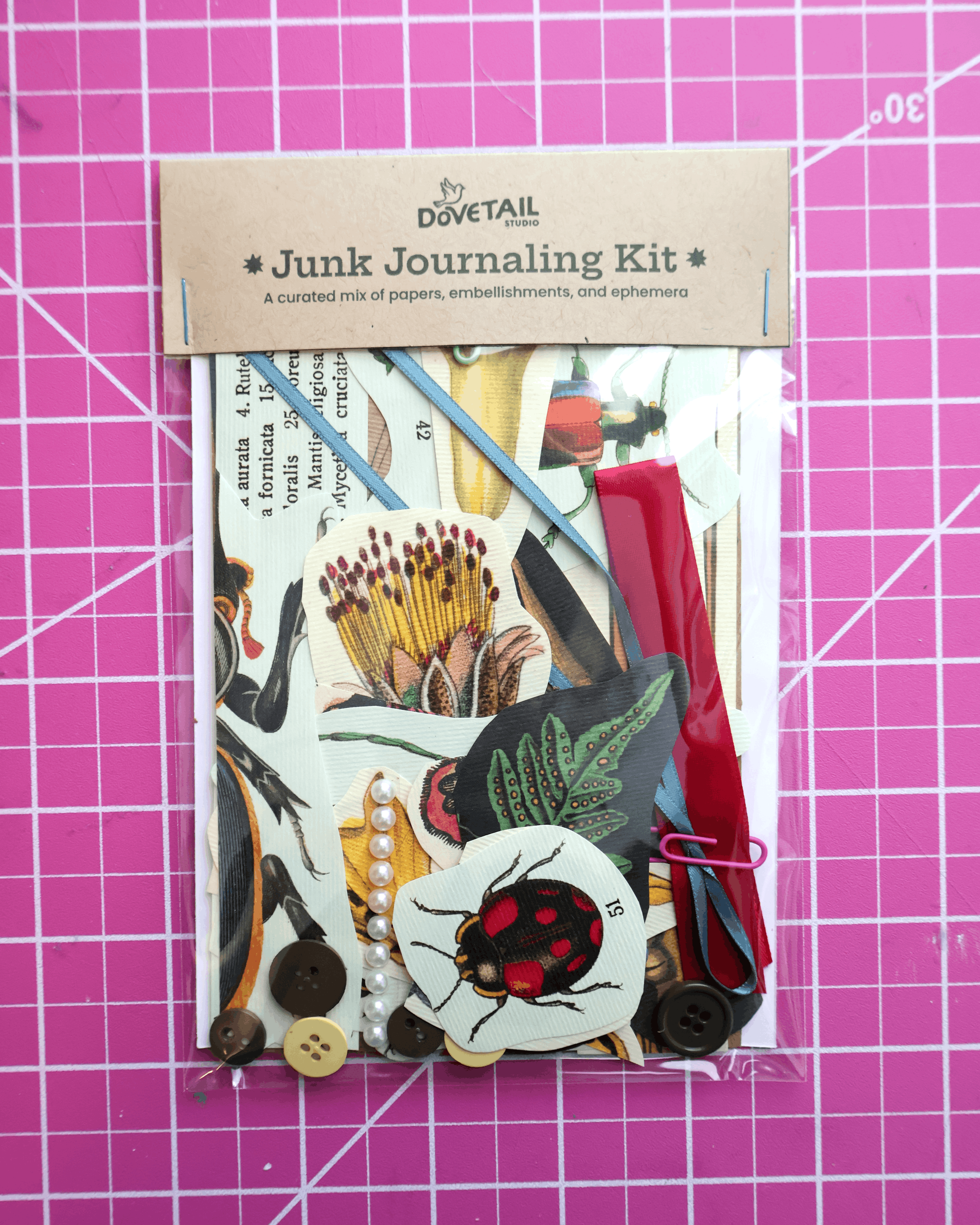 Junk Journaling Kit - Garden Theme