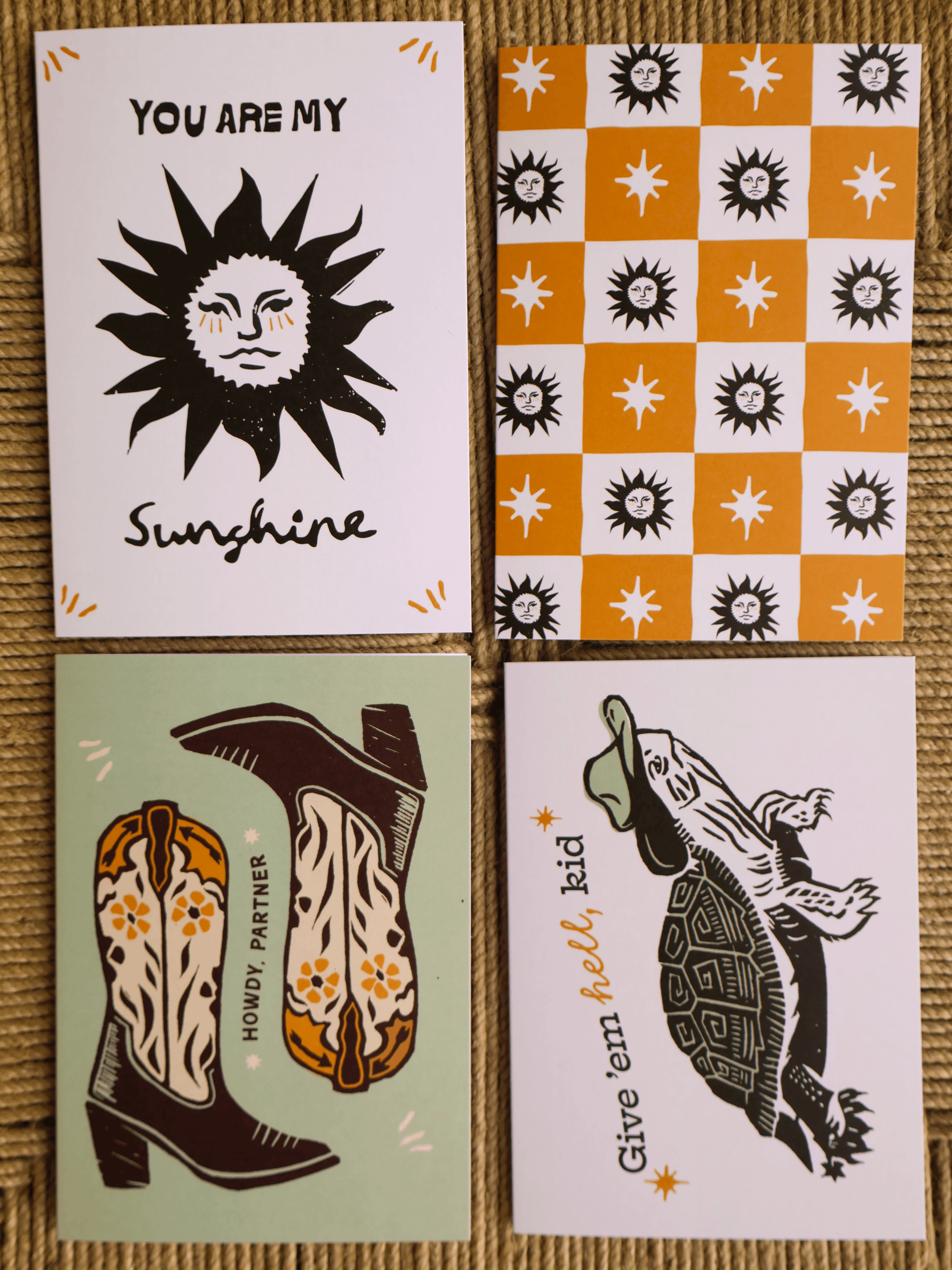 Western Greeting Card Pack