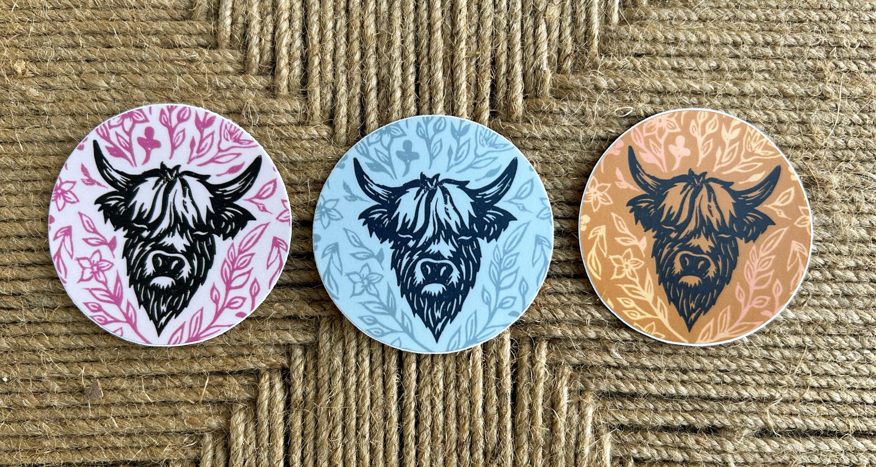 Highland Cow Sticker