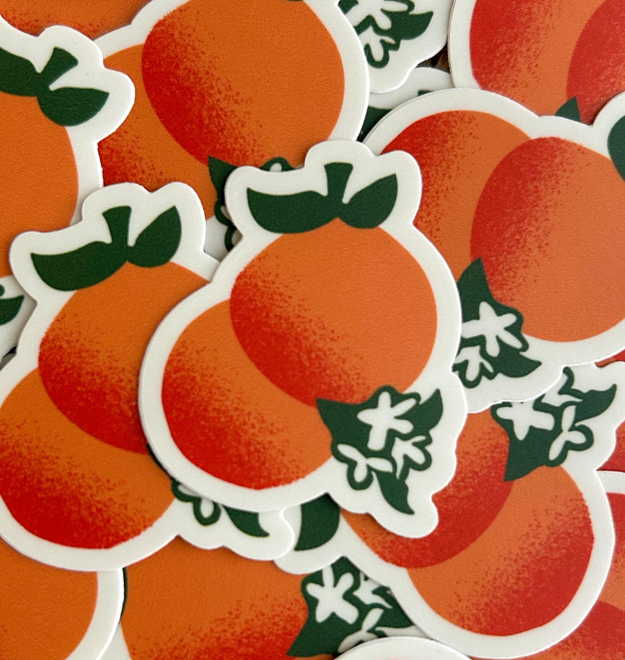 Orange Sticker