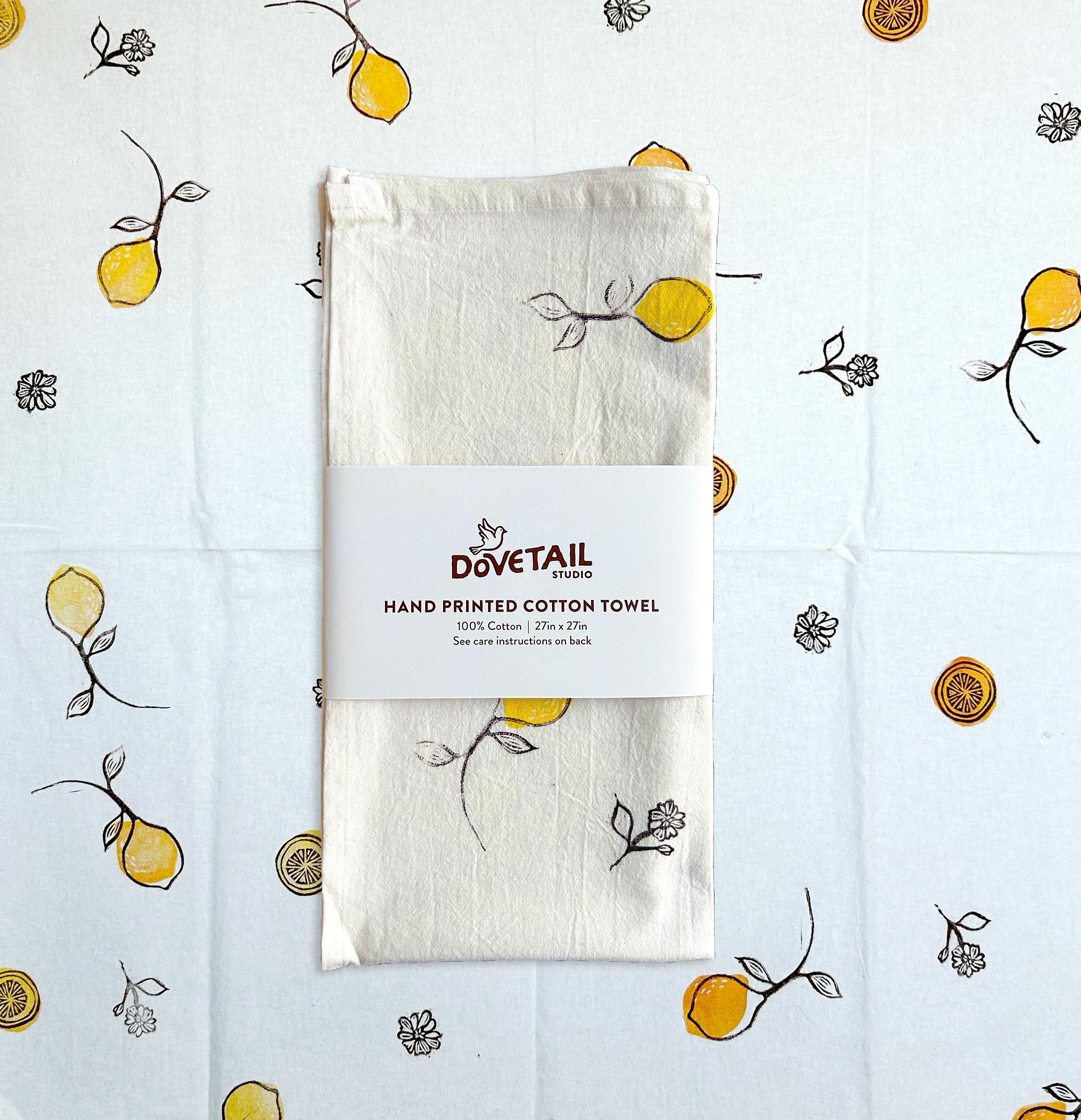 Citrus Tea Towel