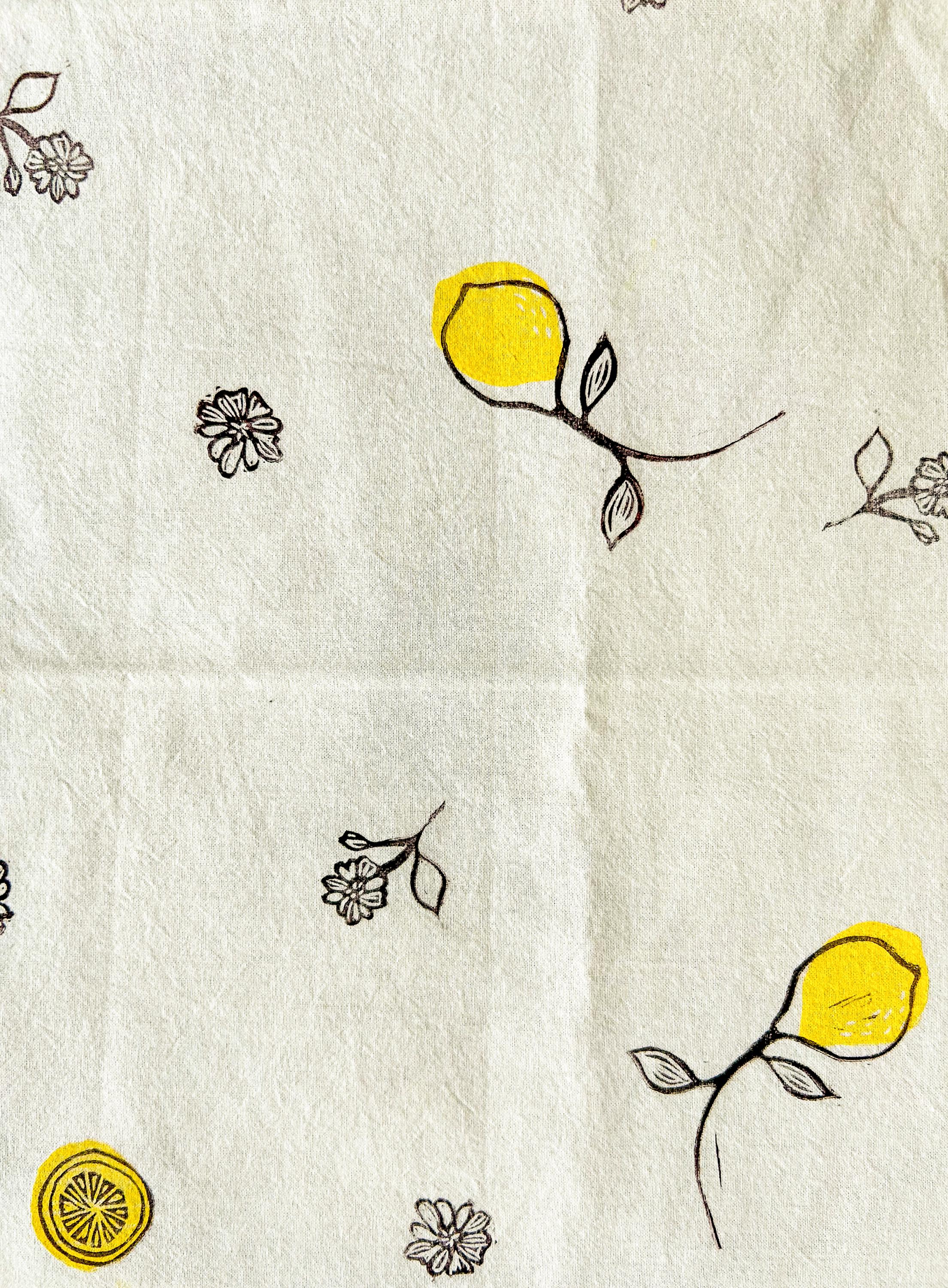 Citrus Tea Towel